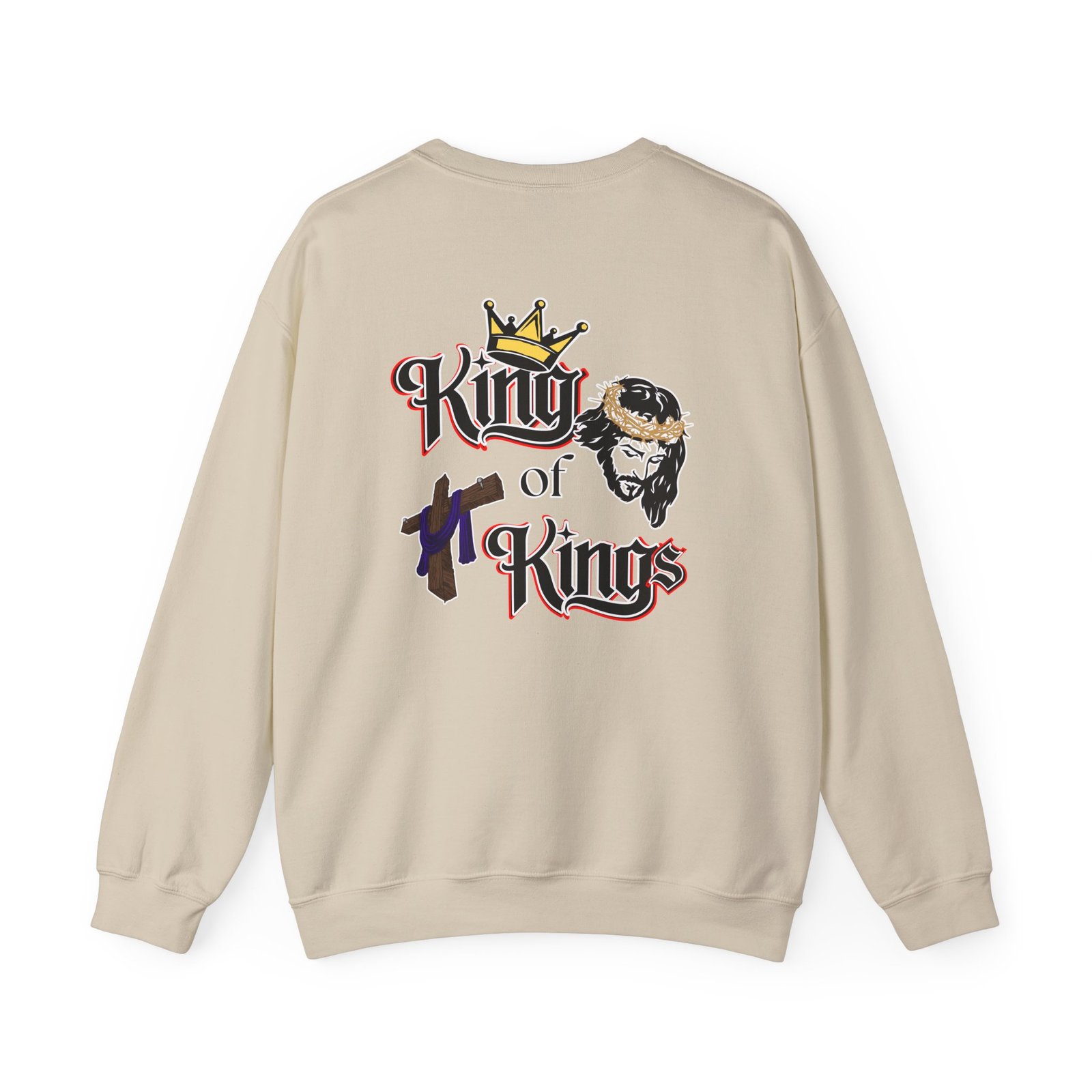 "Jesus is The King of Kings" - Crewneck - Image 9