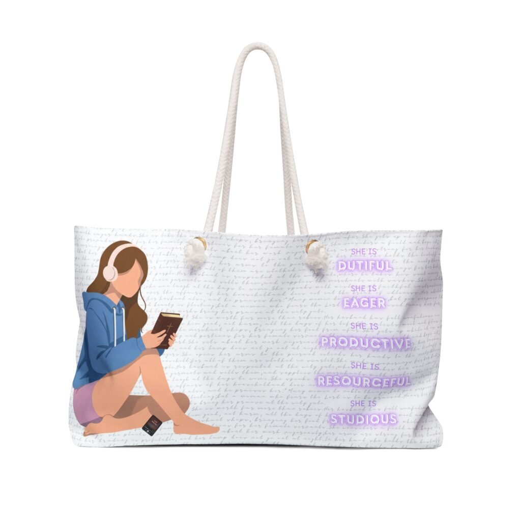 Proverbs 31:31 Woman — Bible and Headphones Christian Weekender