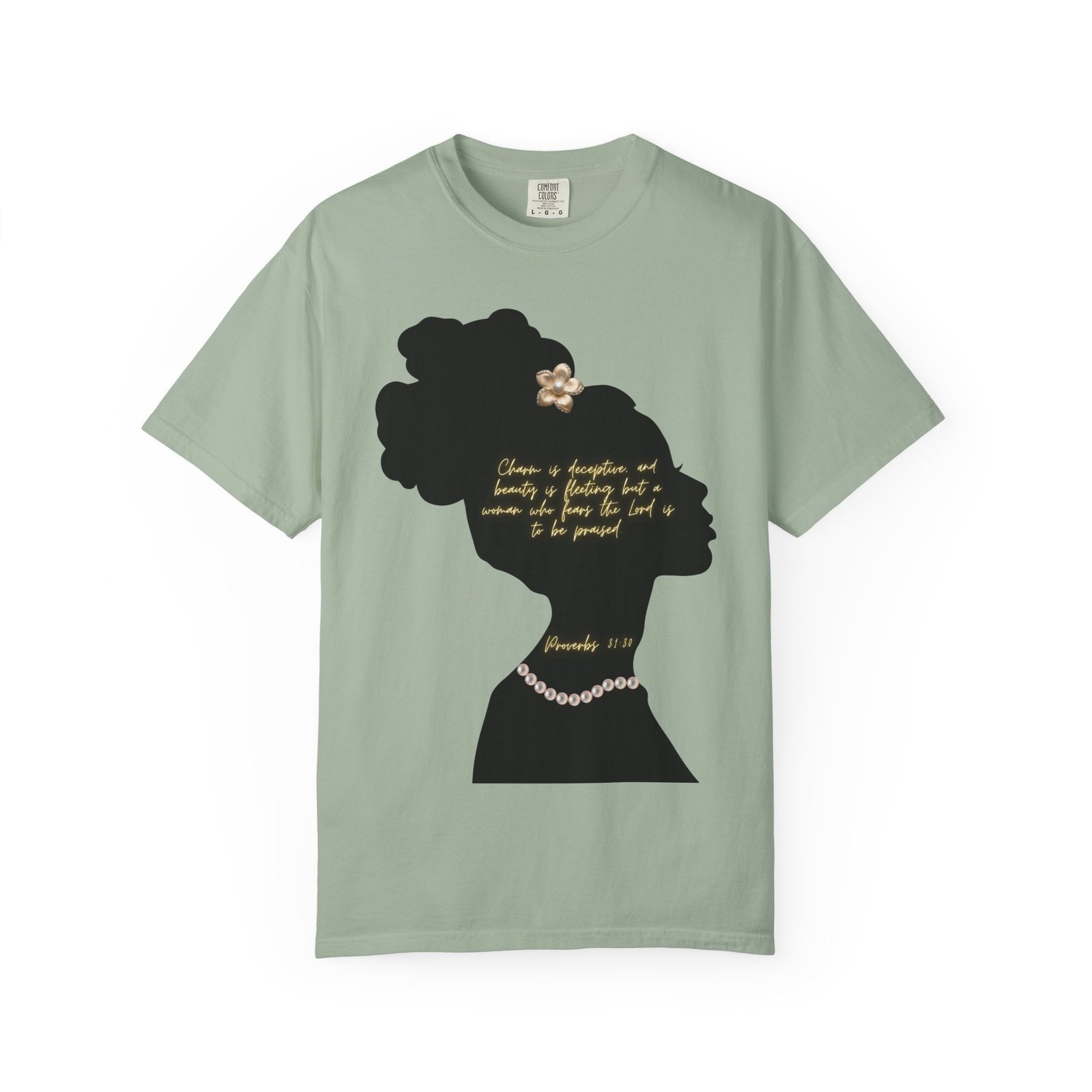 Proverbs 31:30 Pearls - T-Shirt - Image 7