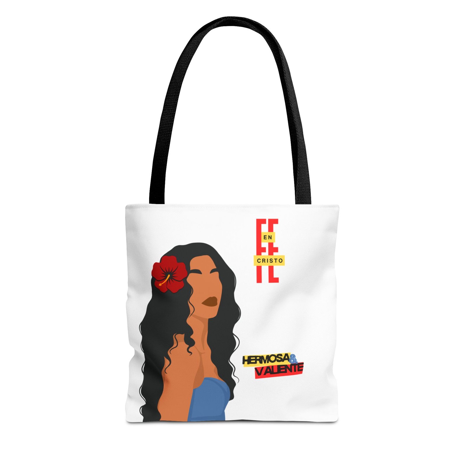 'Fe En Cristo: Hermosa & Valiente' - Tote Bag