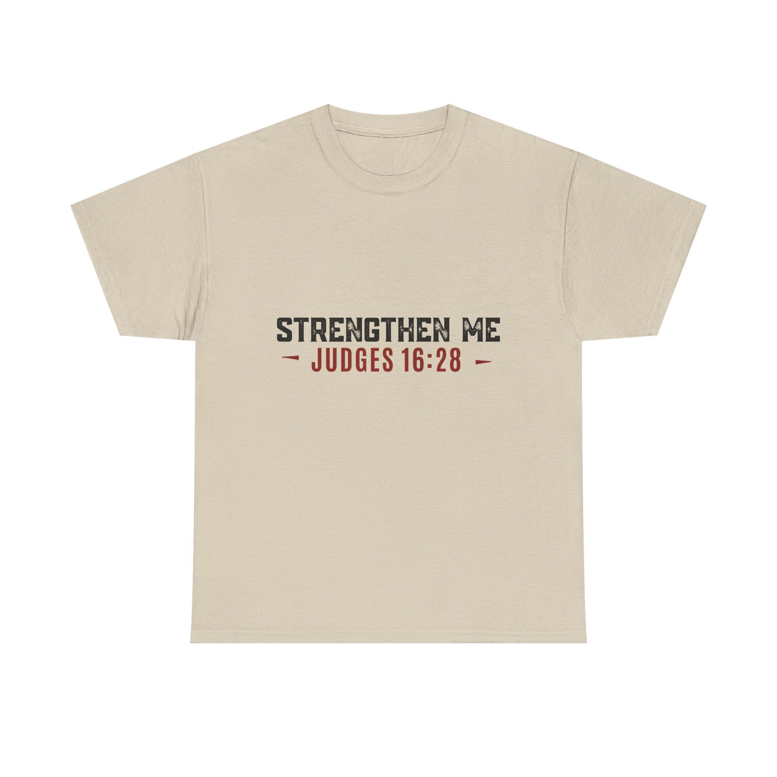 'Strengthen Me': Judges 16:28 - Tee - Image 8