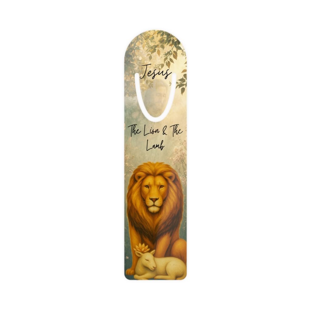 Jesus: "The Lion & The Lamb" — Bookmark