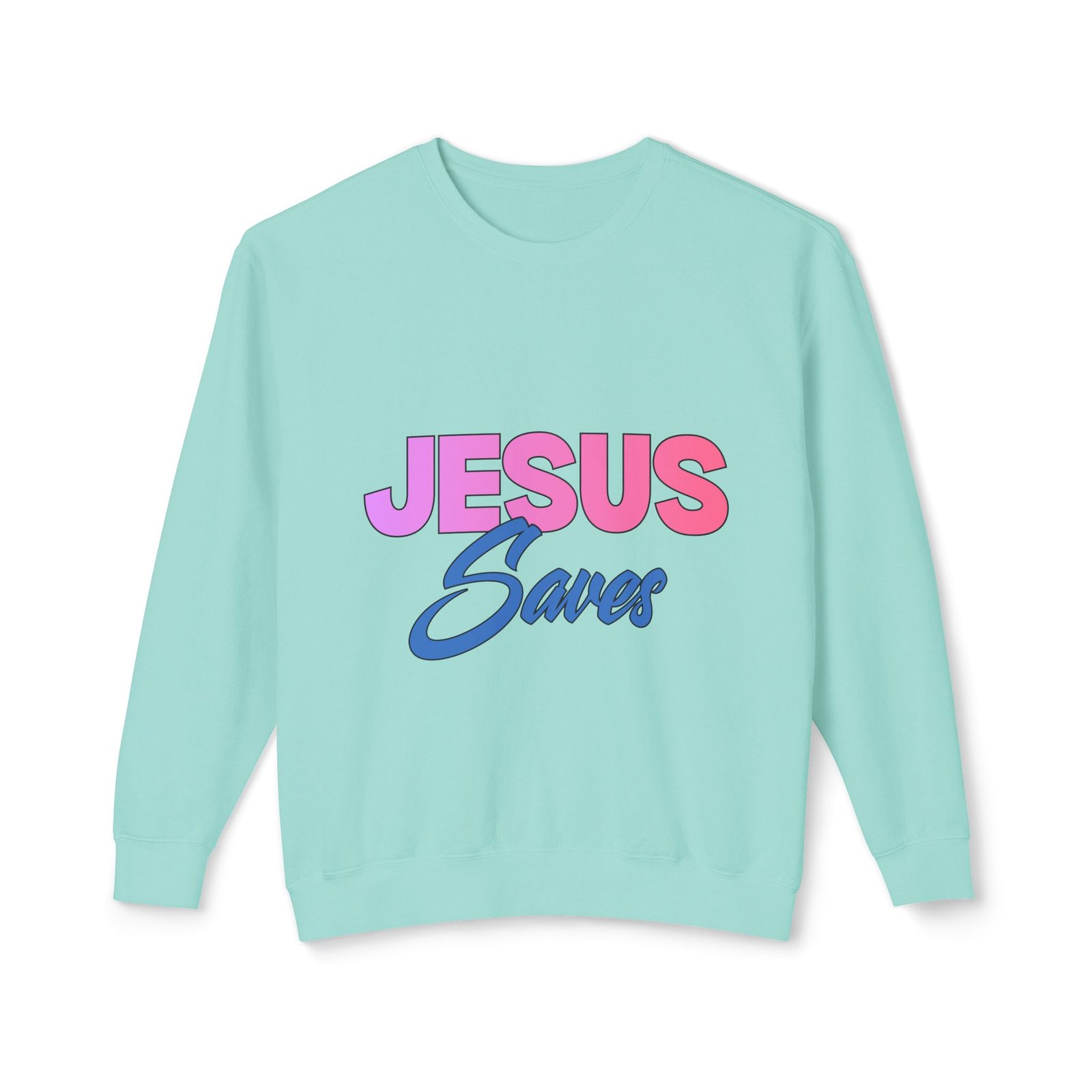 “Jesus Saves” - Crewneck - Image 10