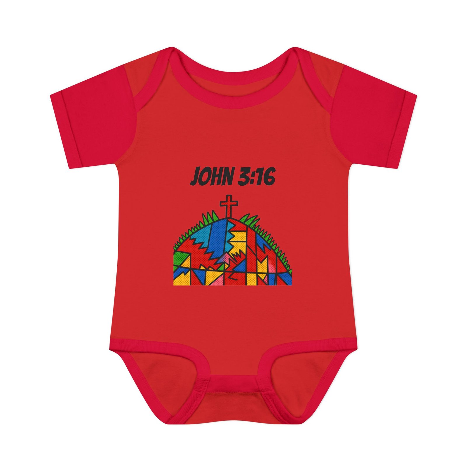 'John 3:16' - Infant Bodysuit - Image 23