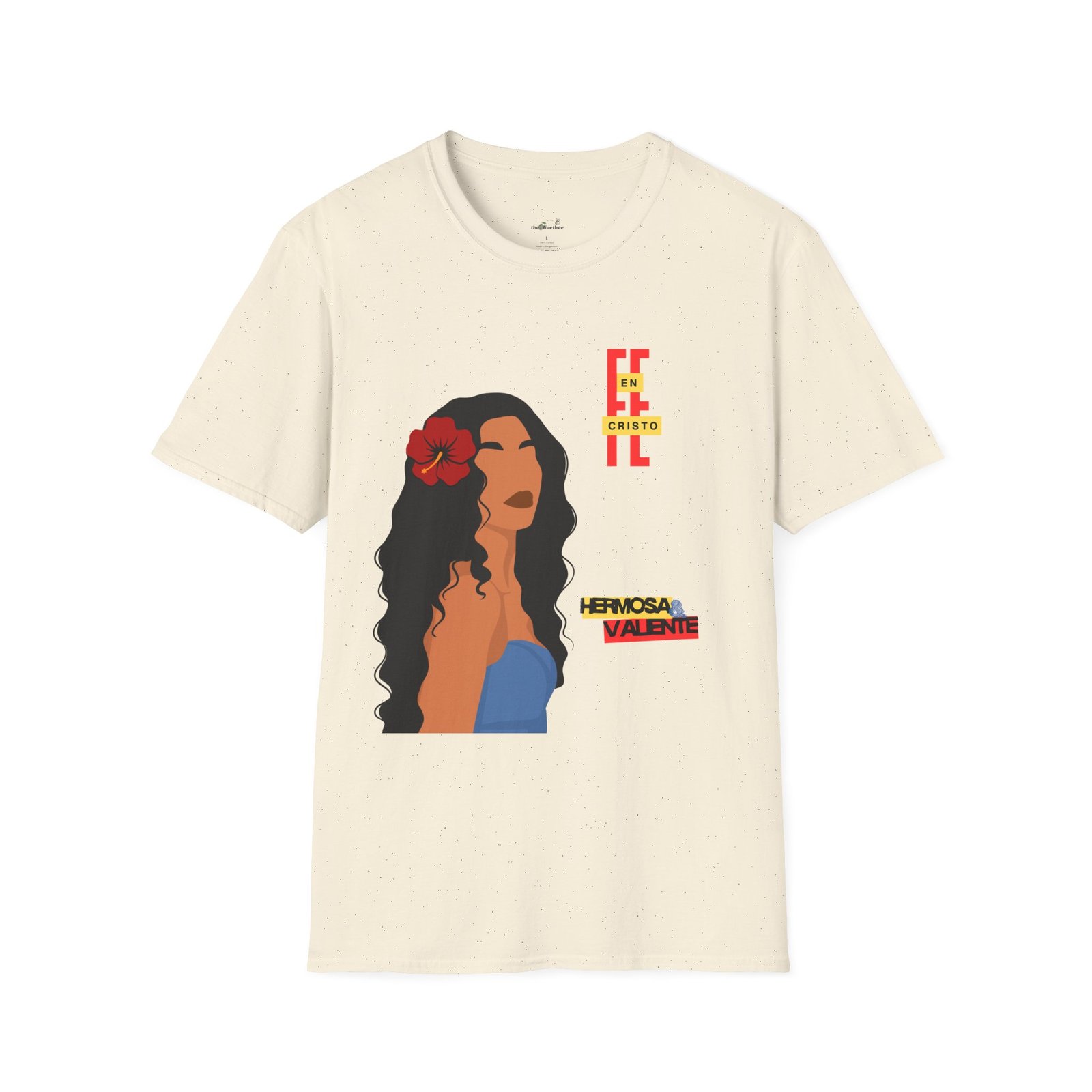 'Fe en Cristo': Hermosa & Valiente — Tee - Image 4