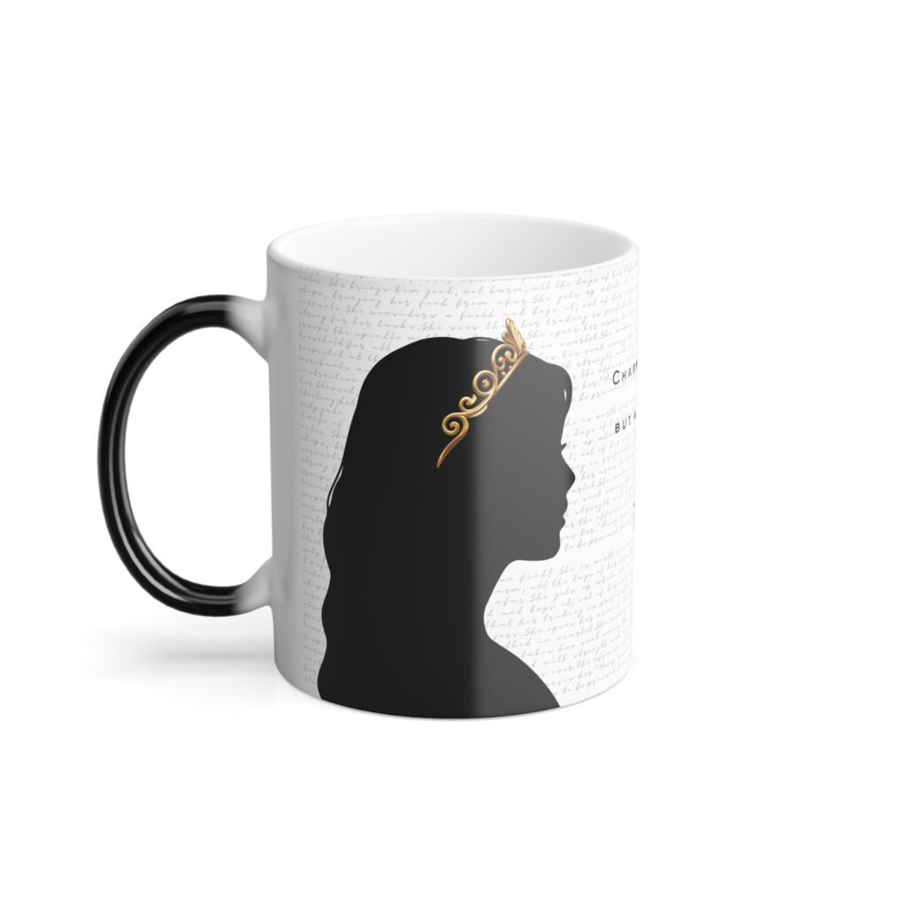 Proverbs 31:30: Gold Crown - Color Morphing Mug (11oz)