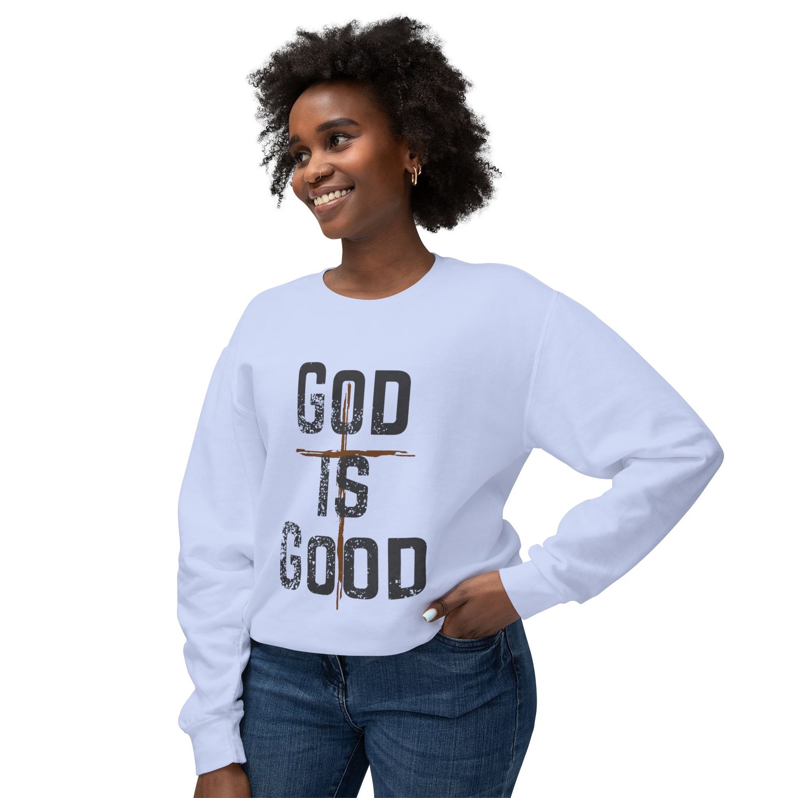 "God Is Good" - Crewneck - Image 11