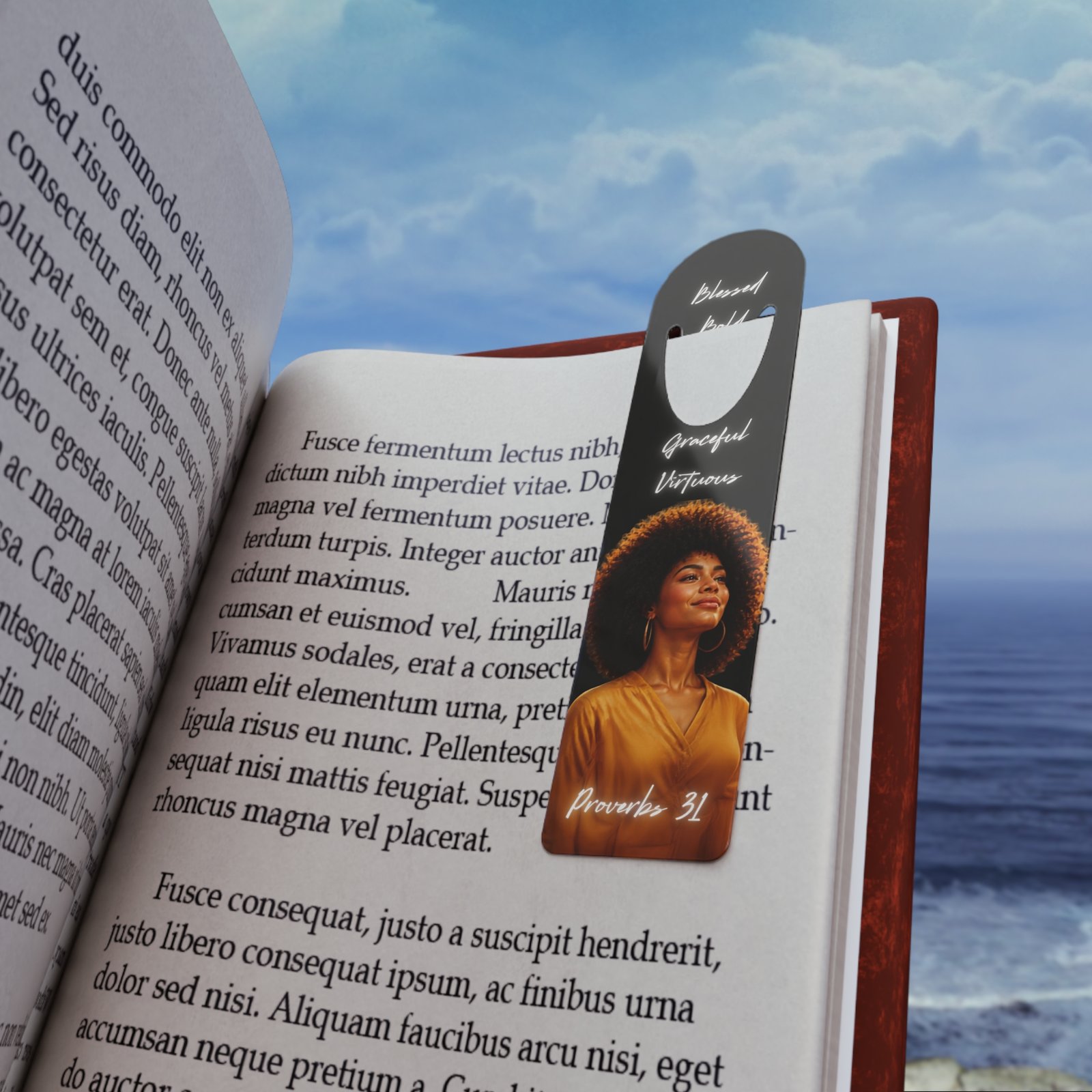Proverbs 31: "Blessed, Bold..." - Bookmark - Image 4
