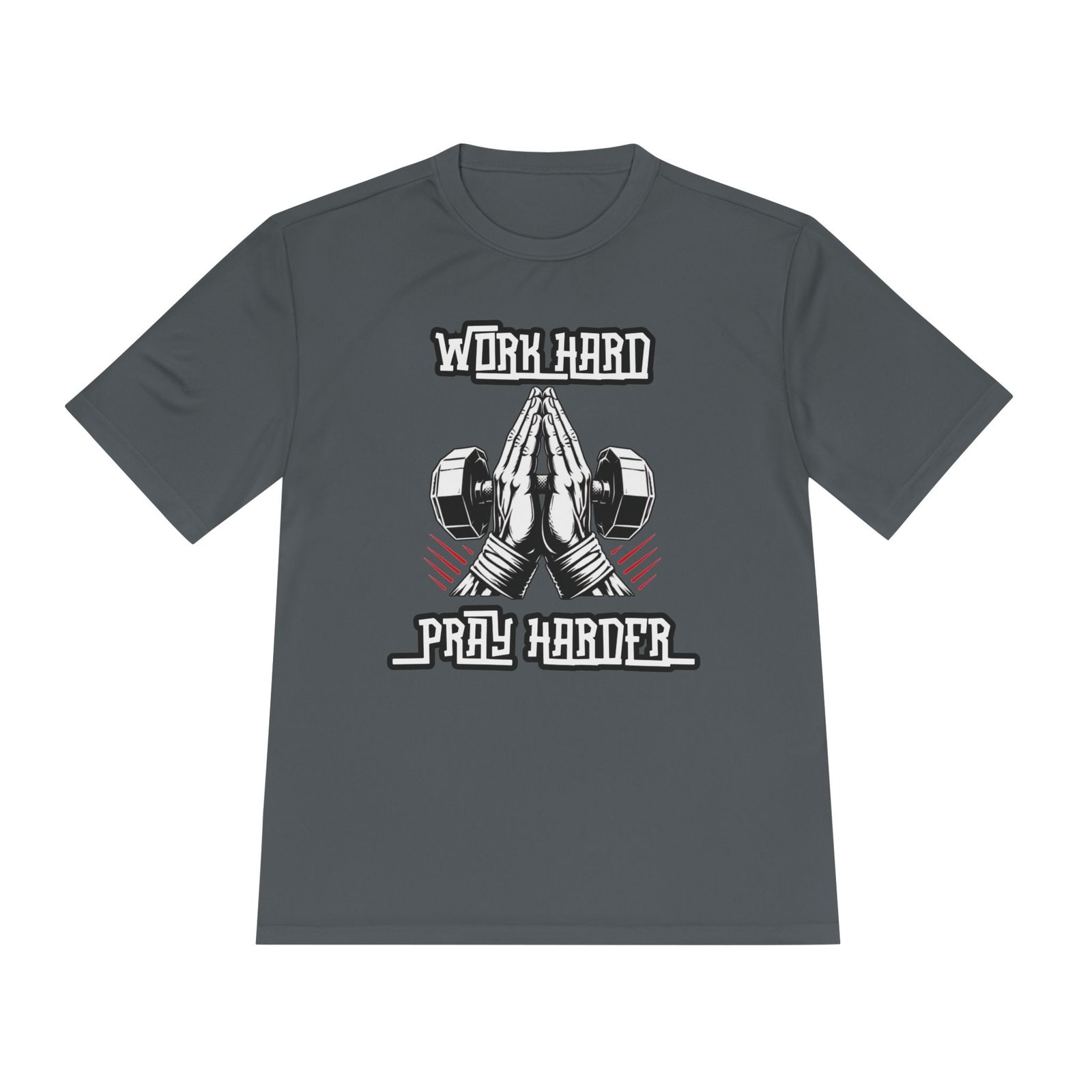 Work Hard Pray Harder - Tee - Image 6