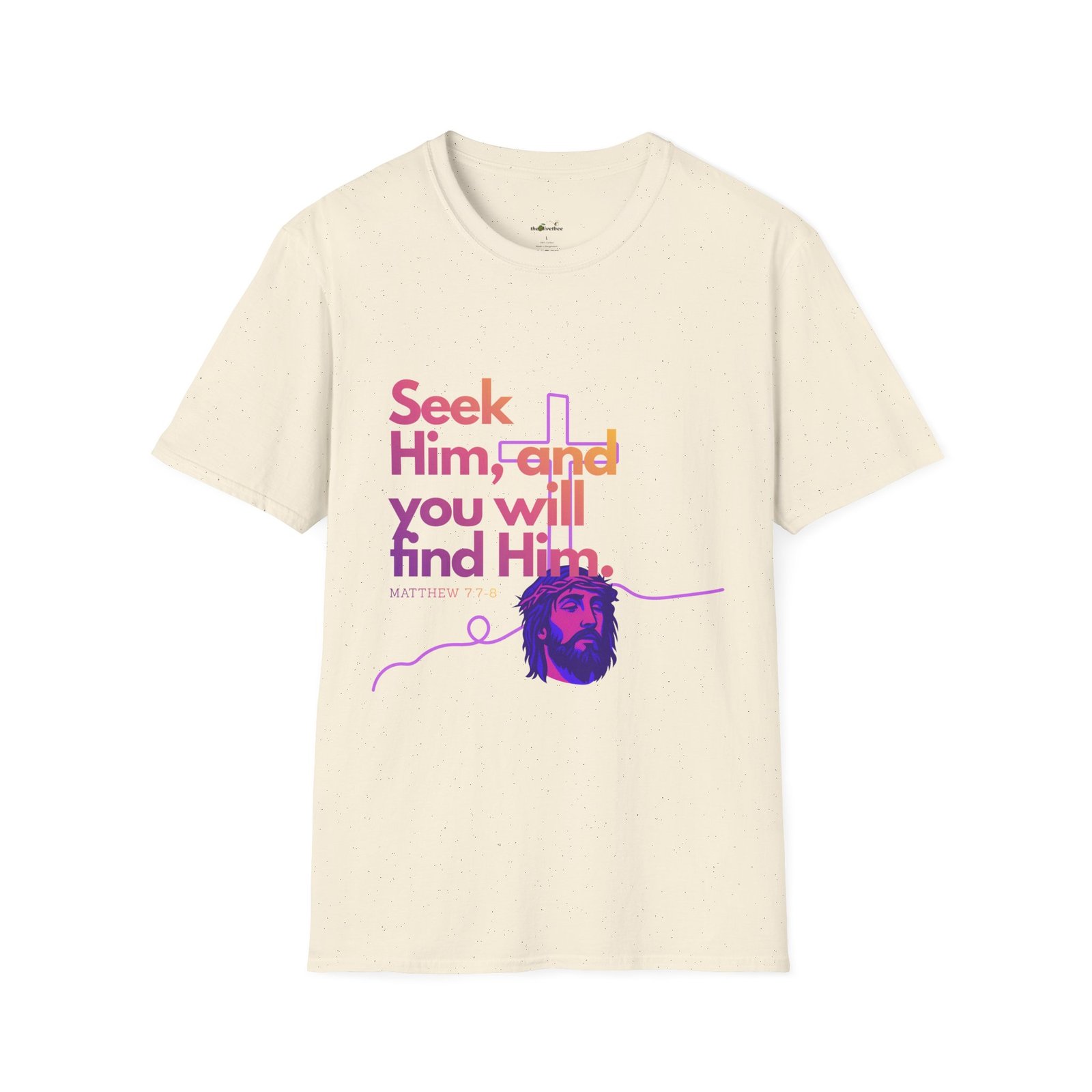 "Seek Him"— T-Shirt - Image 6