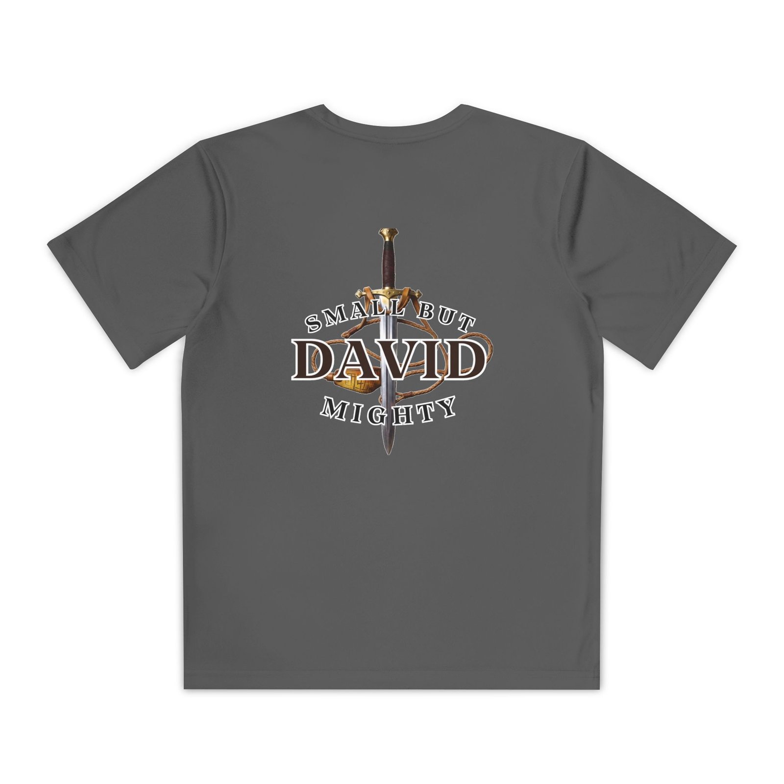1 Timothy 4:12: 'Small But Mighty' - Youth Competitor Tee - Image 6