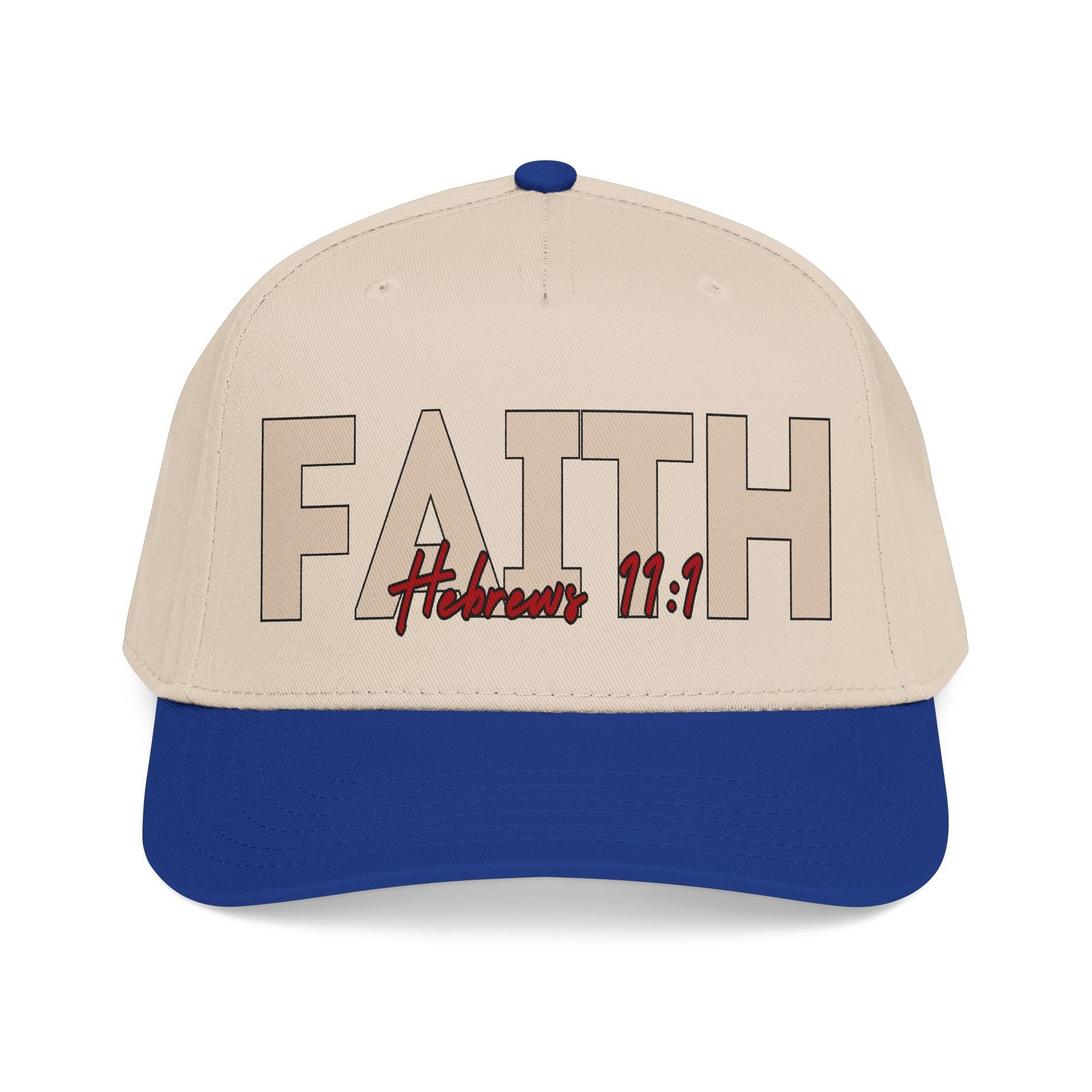 Hebrews 11:1 Faith Baseball Cap - Image 4