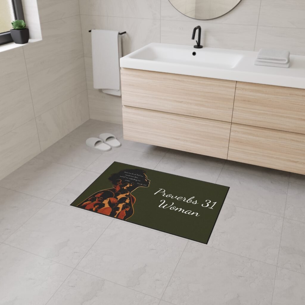 'You Are' — Proverbs 31 Woman Floor Mat