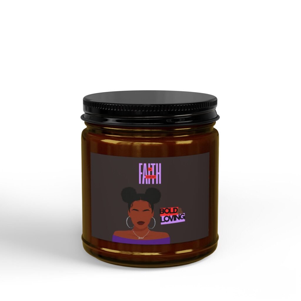'Faith in Christ': Bold & Loving  — Soy Candle (4oz & 9oz)