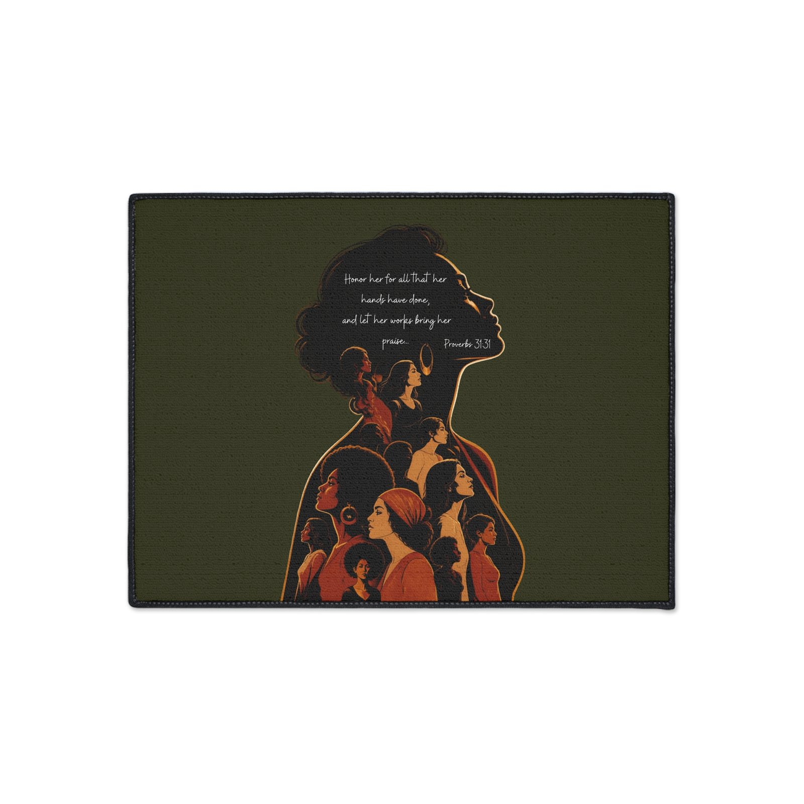 'You Are' — Proverbs 31 Woman Floor Mat - Image 11
