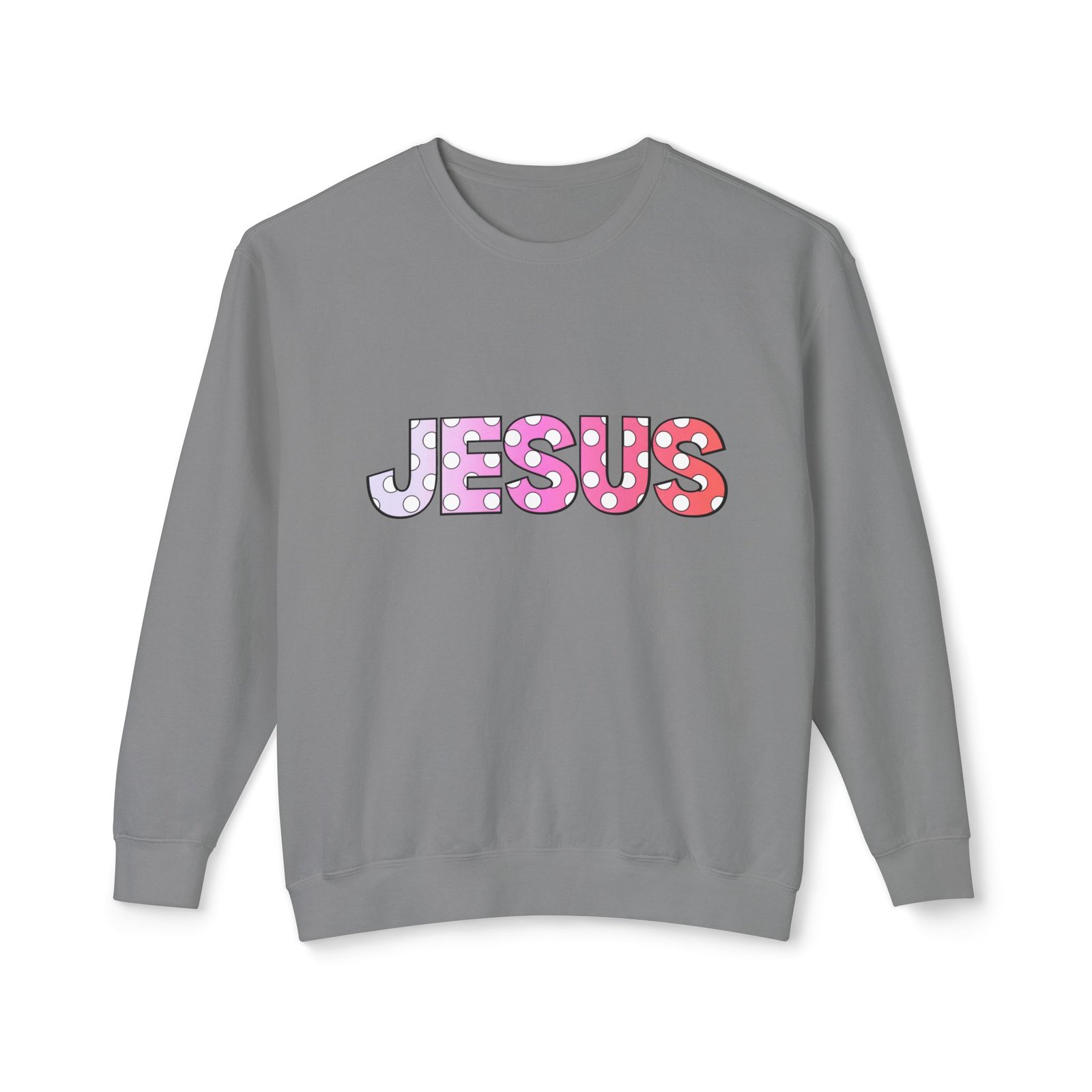 'Jesus' Polka Dot - Crewneck - Image 9