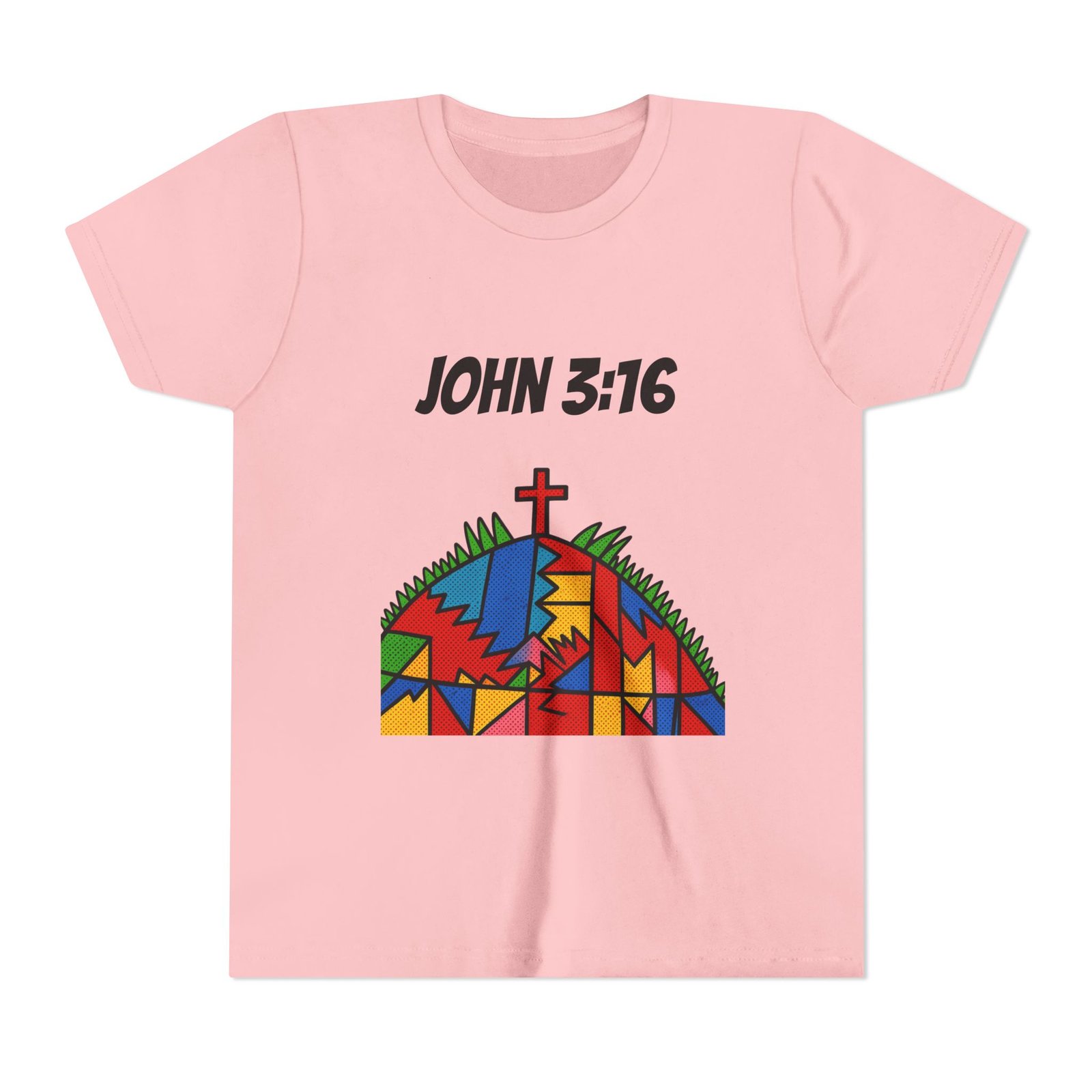 'John 3:16' Youth — T-Shirt - Image 16