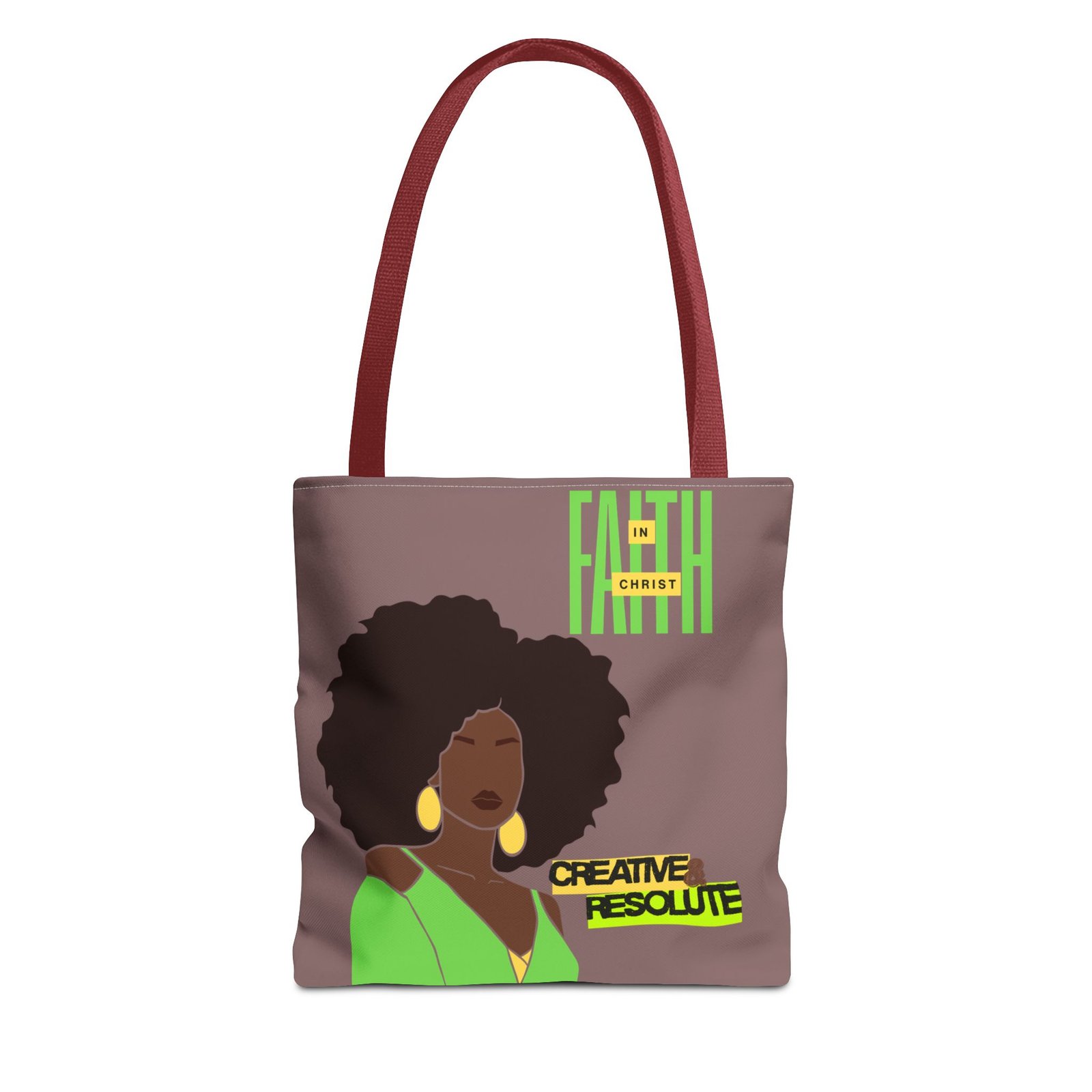'Faith In Christ: Creative & Resolute' - Tote Bag - Image 6