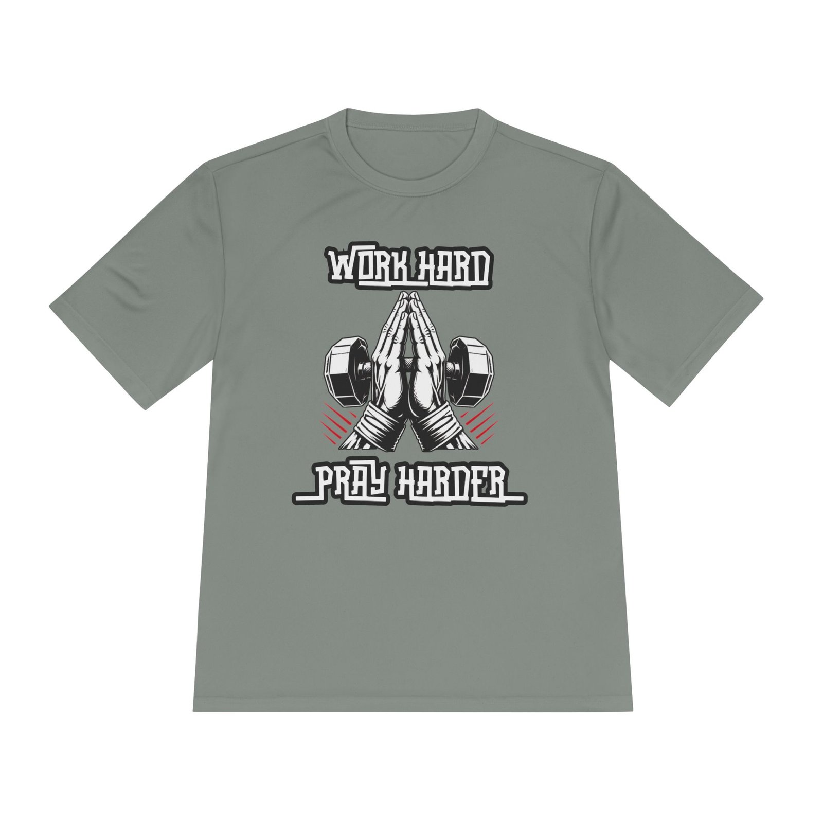 Work Hard Pray Harder - Tee - Image 13
