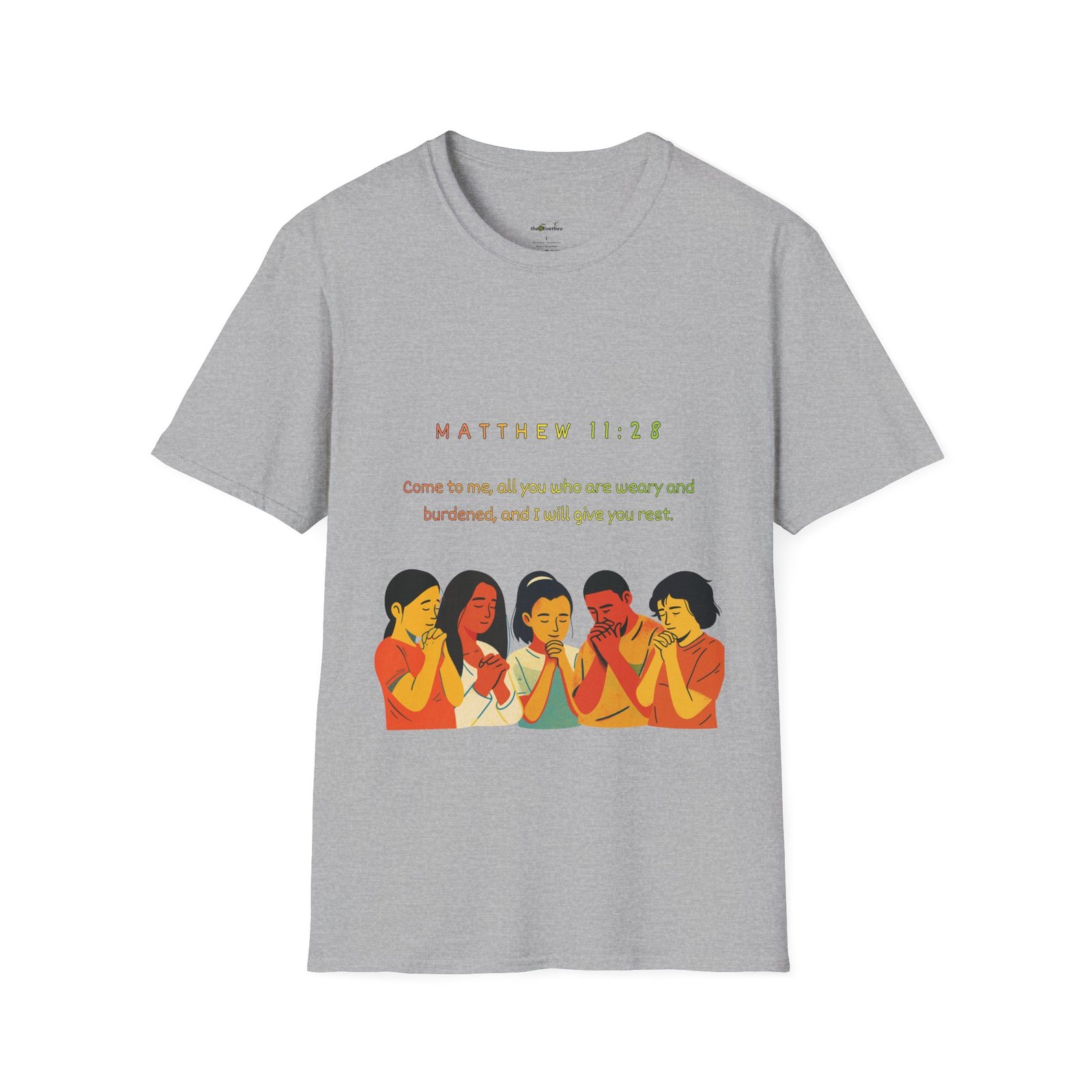 "Come To Me, All Who Are Weary" - Tee - Image 8