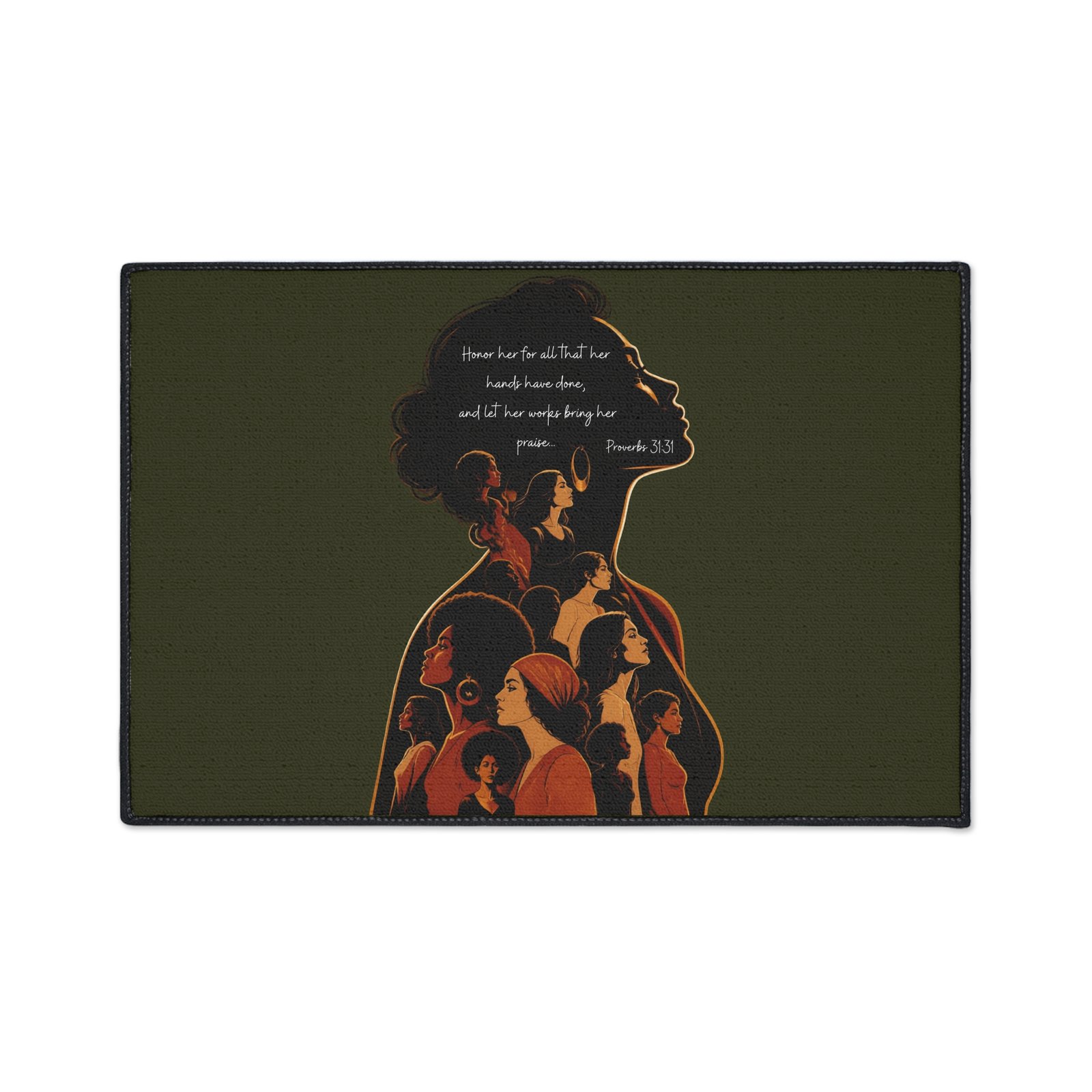 'You Are' — Proverbs 31 Woman Floor Mat - Image 16