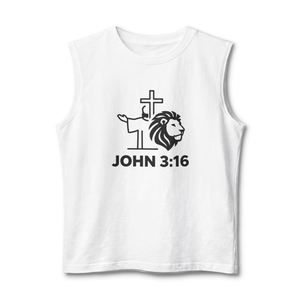 'John 3:16' - Muscle Tank