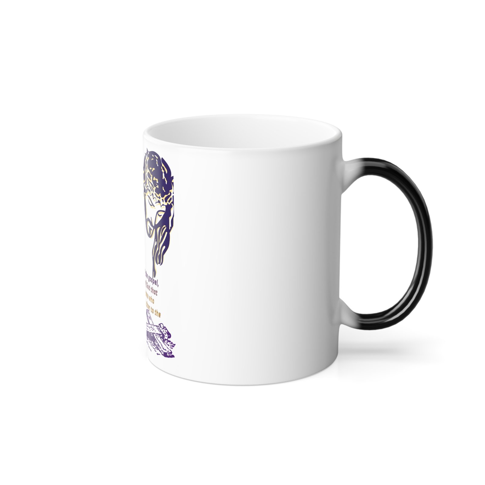 'Unashamed' Romans 1:16 - Morphing Mug - Image 4