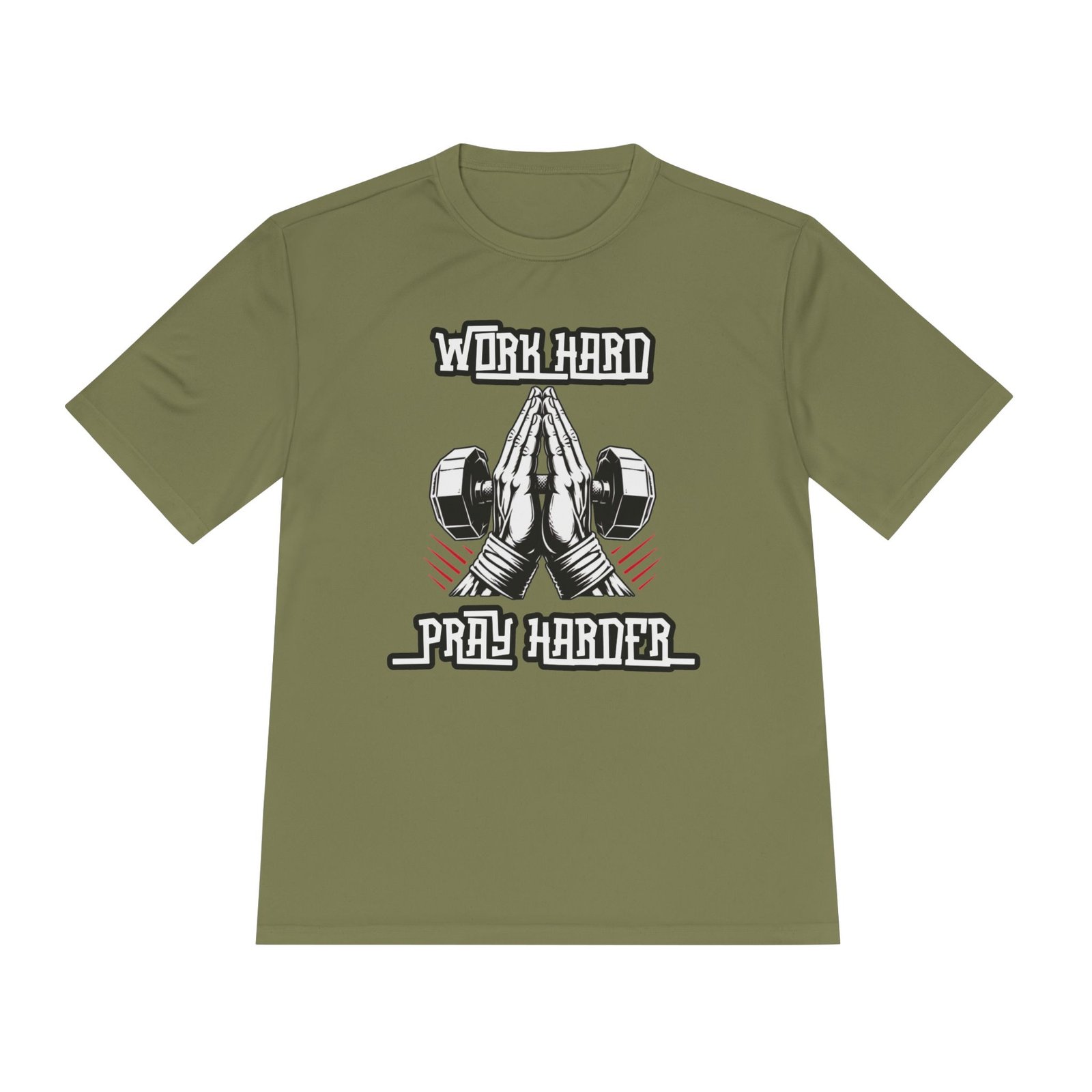 Work Hard Pray Harder - Tee - Image 12