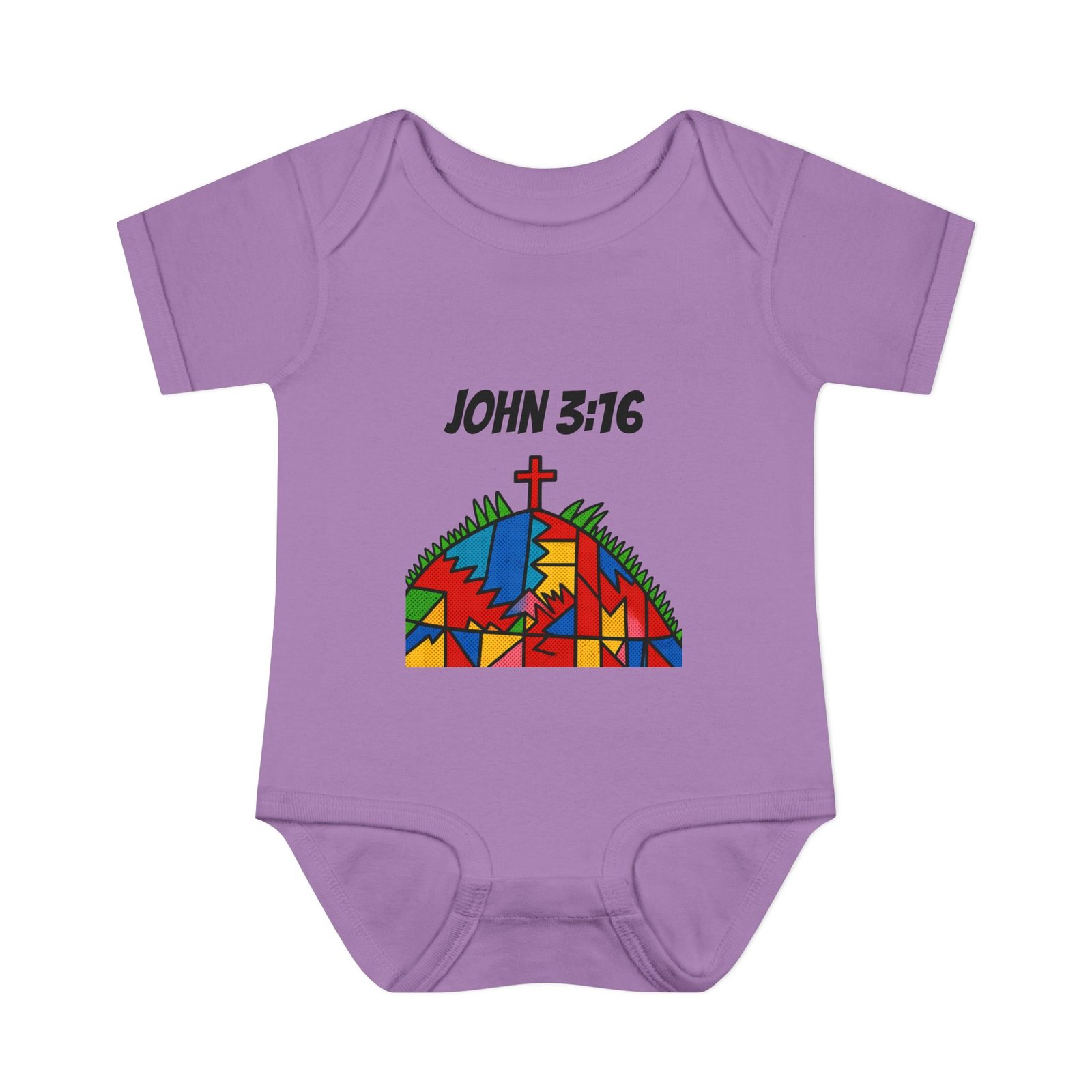 'John 3:16' - Infant Bodysuit - Image 20