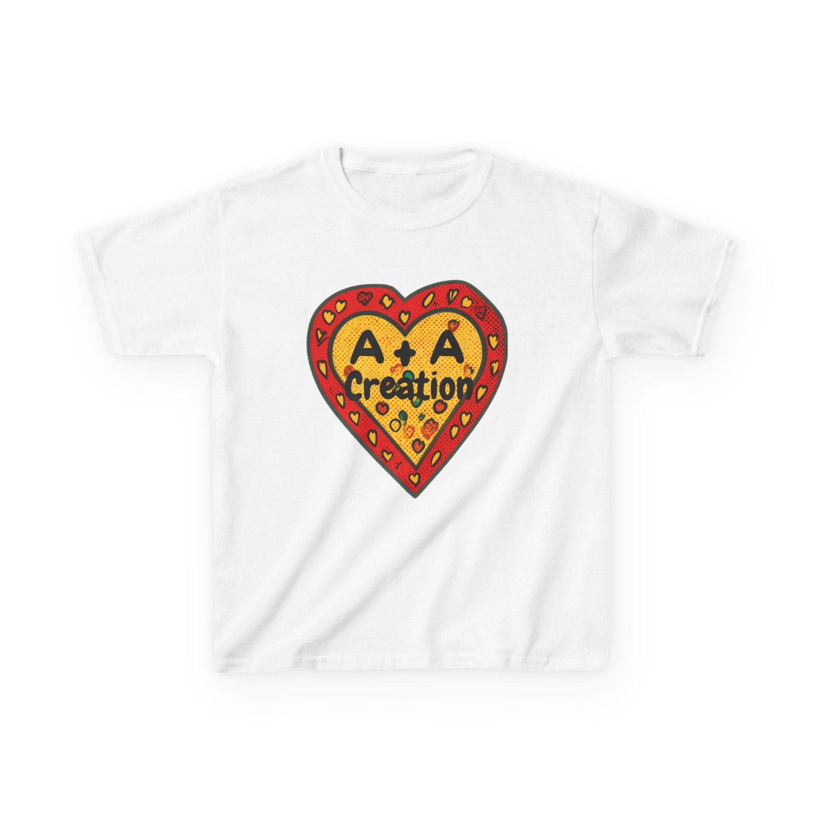 'A+A Creations' Heart - Kids Tee