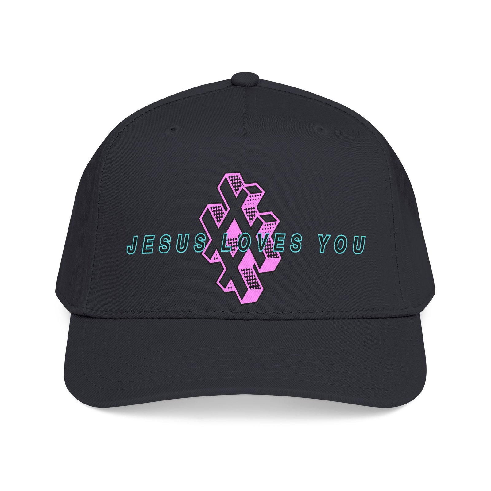 '#Jesus Loves You' Baseball Cap - Image 10