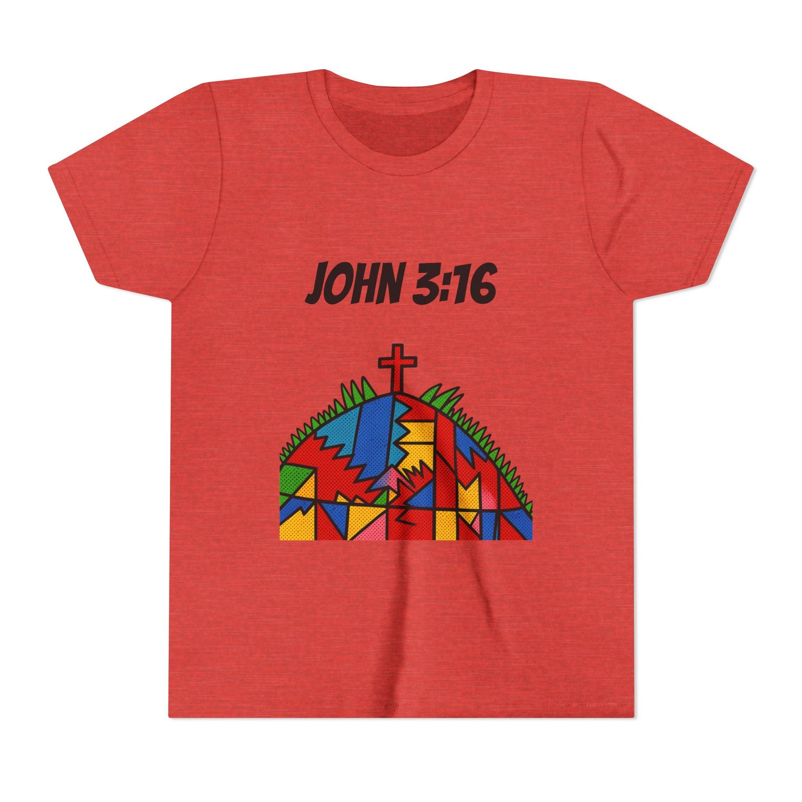 'John 3:16' Youth — T-Shirt - Image 18