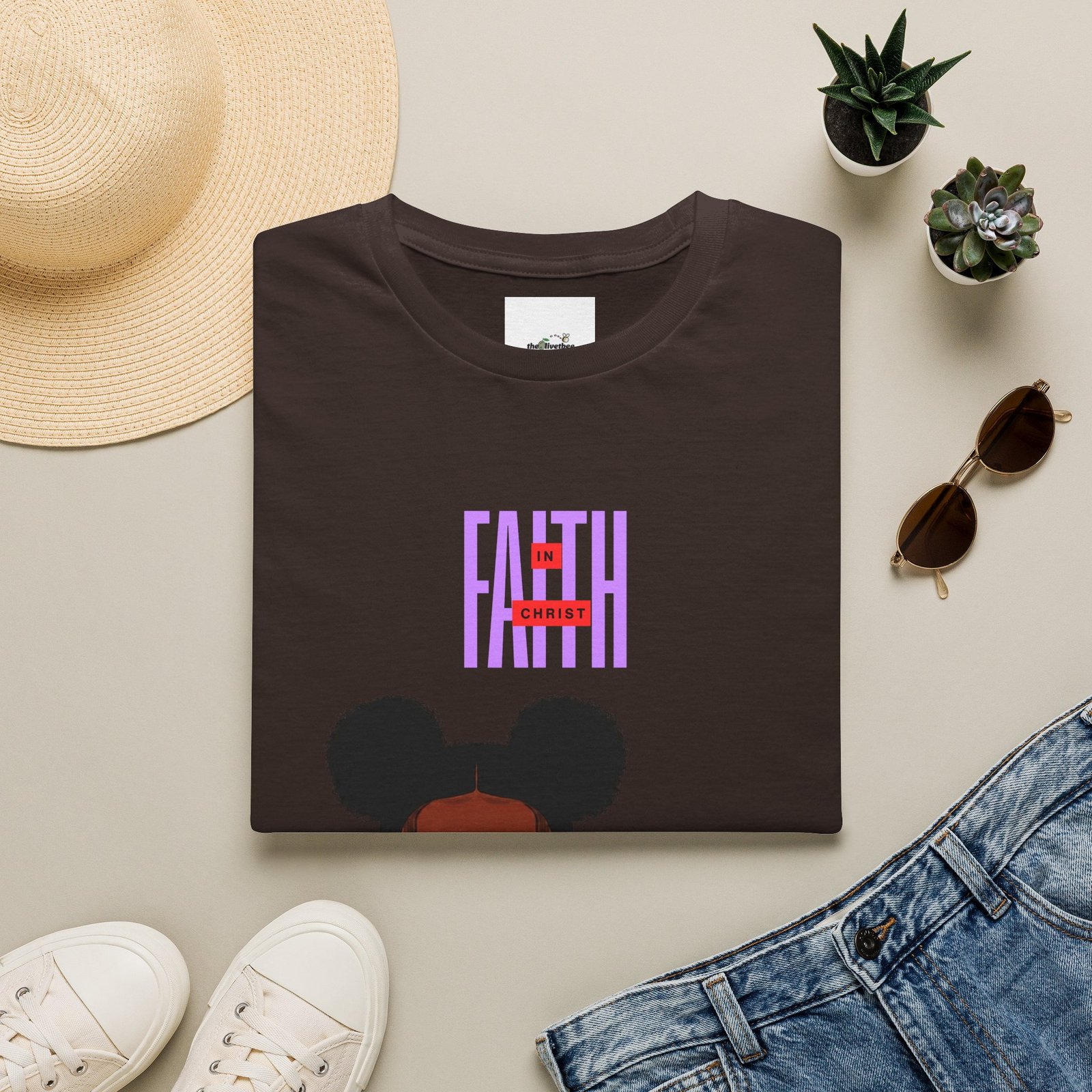 'Faith in Christ': Bold & Loving — Tee - Image 13