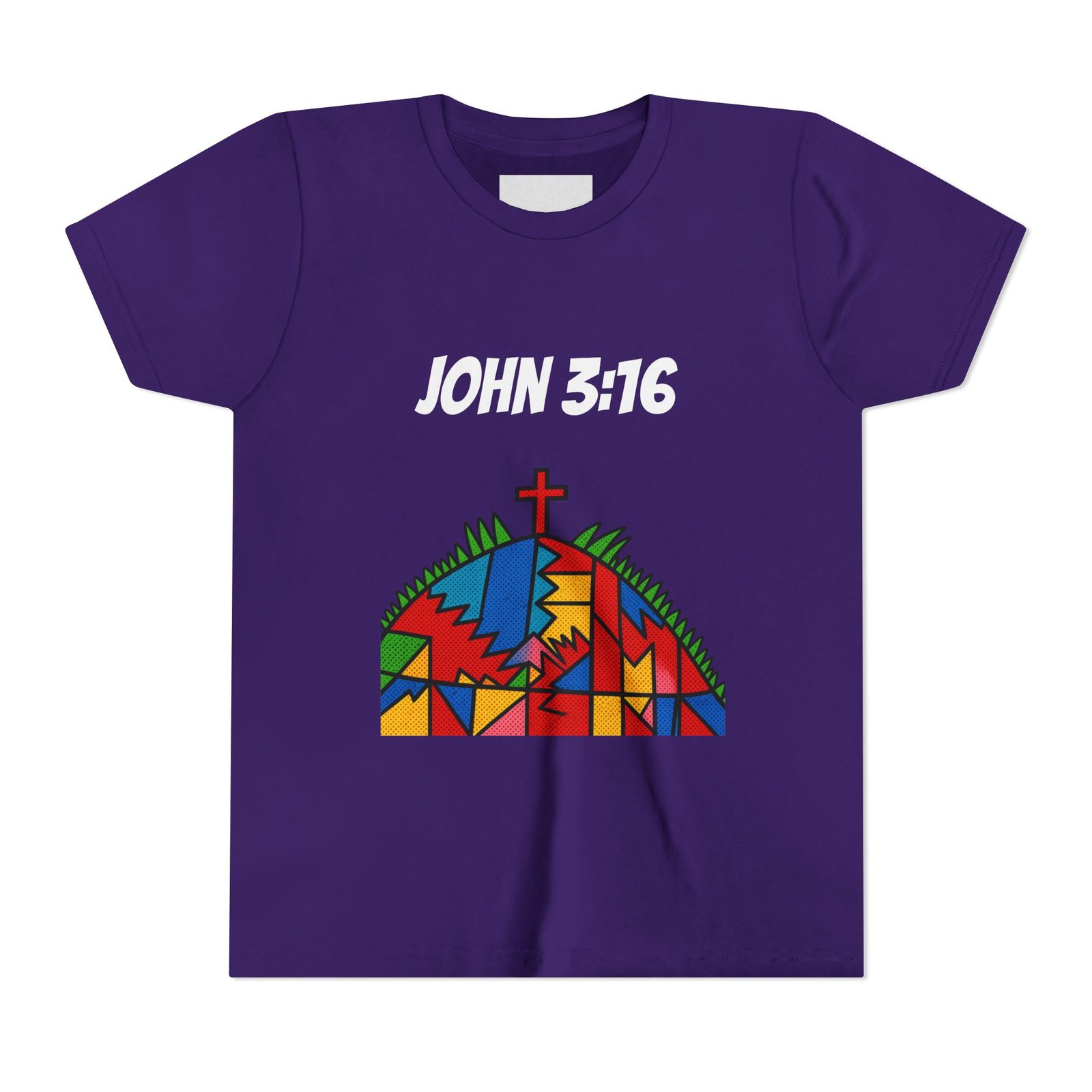 'John 3:16' Youth — T-Shirt - Image 14