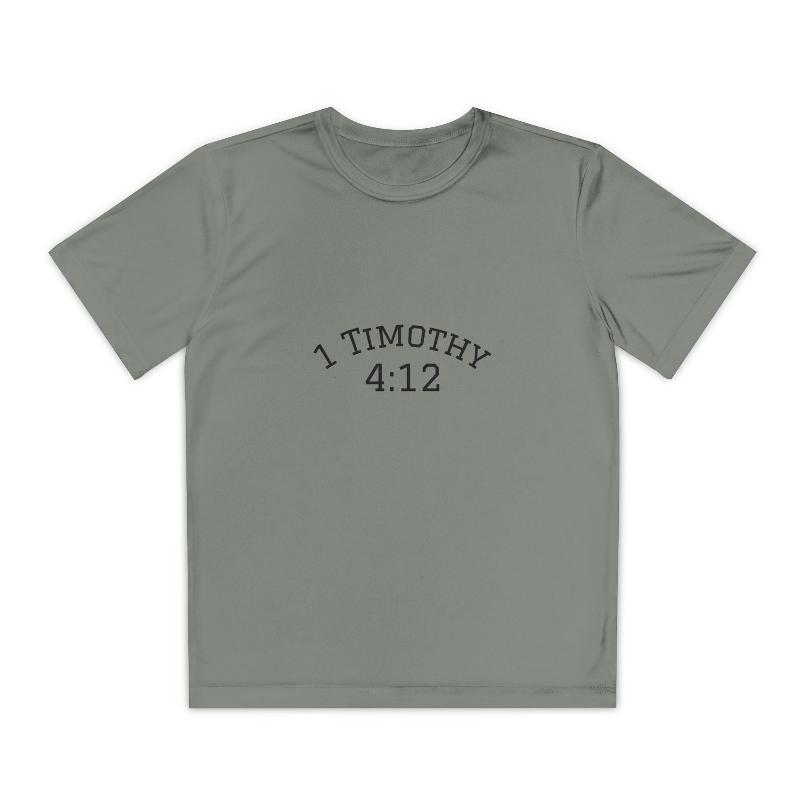 1 Timothy 4:12: 'Small But Mighty' - Youth Competitor Tee - Image 9
