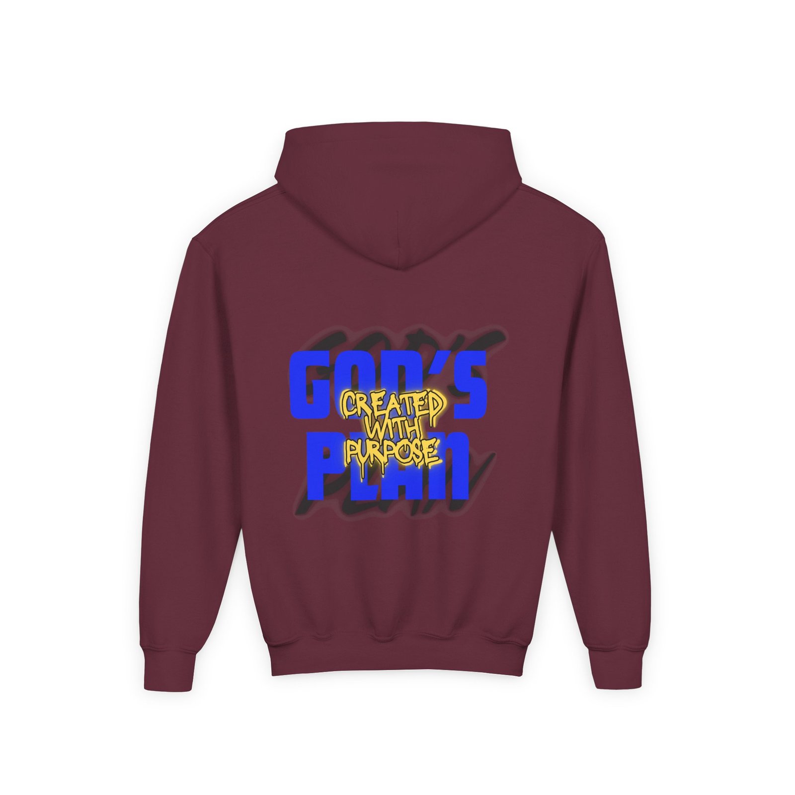 "Created With Purpose" Kids - Graphic Hoodie - Image 6