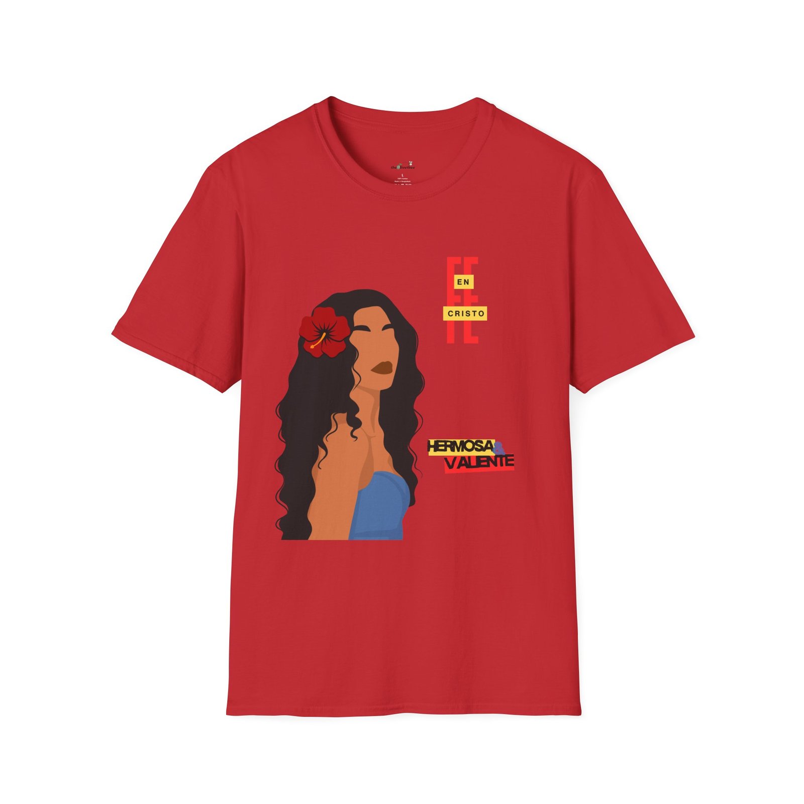 'Fe en Cristo': Hermosa & Valiente — Tee - Image 9