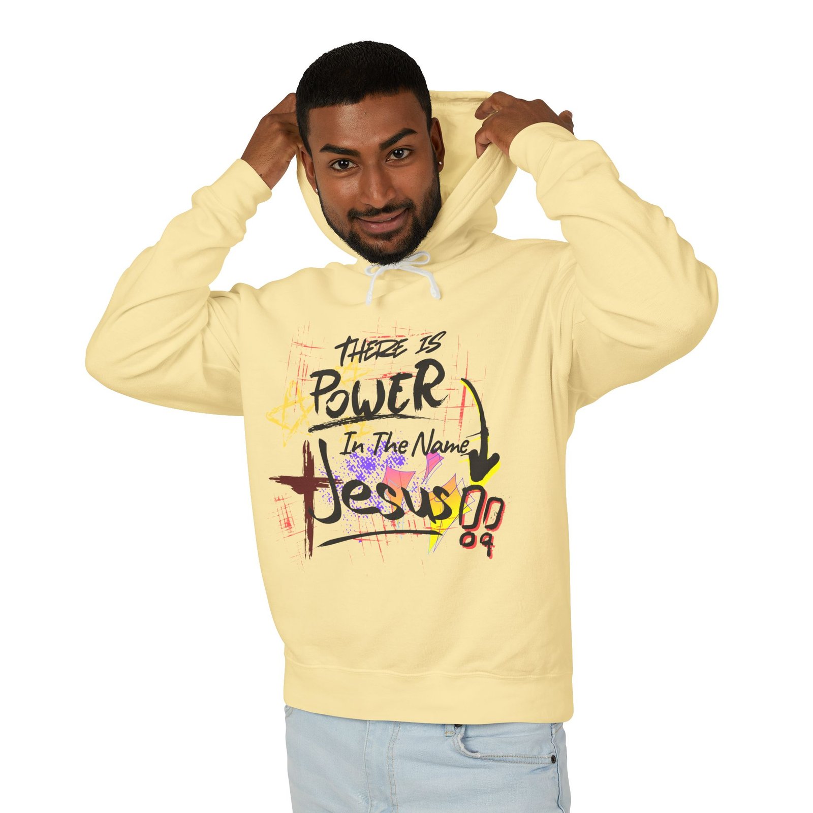 "There Is Power In The Name of Jesus" - Hoodie - Image 18