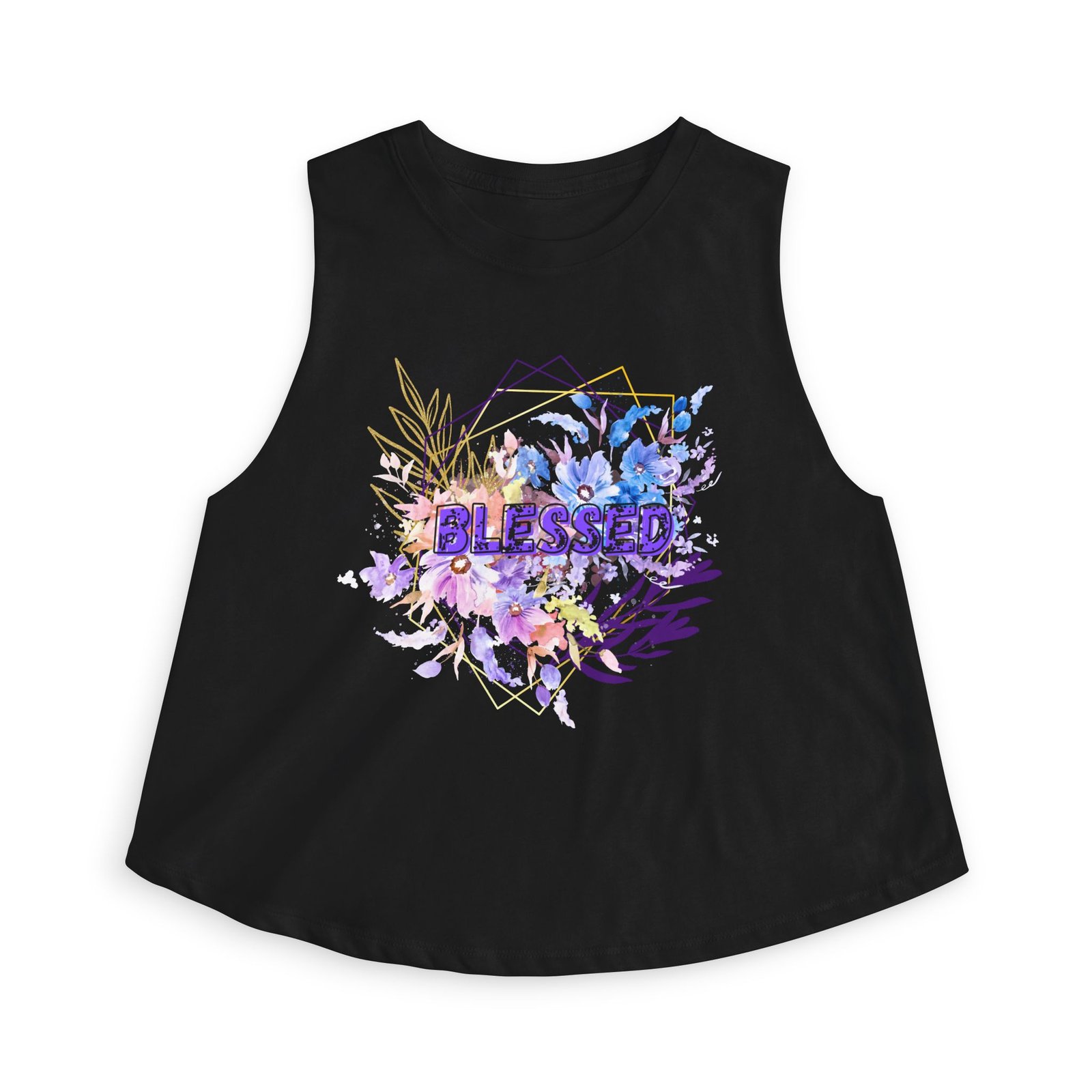 'Blessed' — Floral Crop Top - Image 6