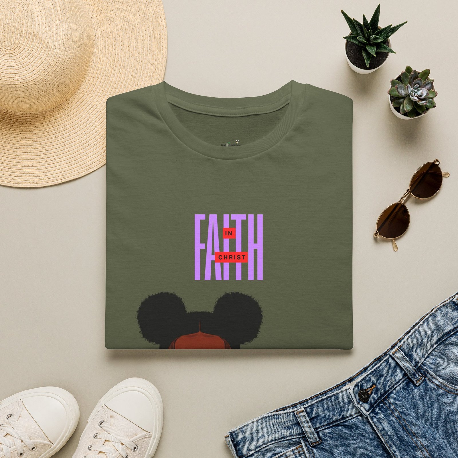 'Faith in Christ': Bold & Loving — Tee - Image 21