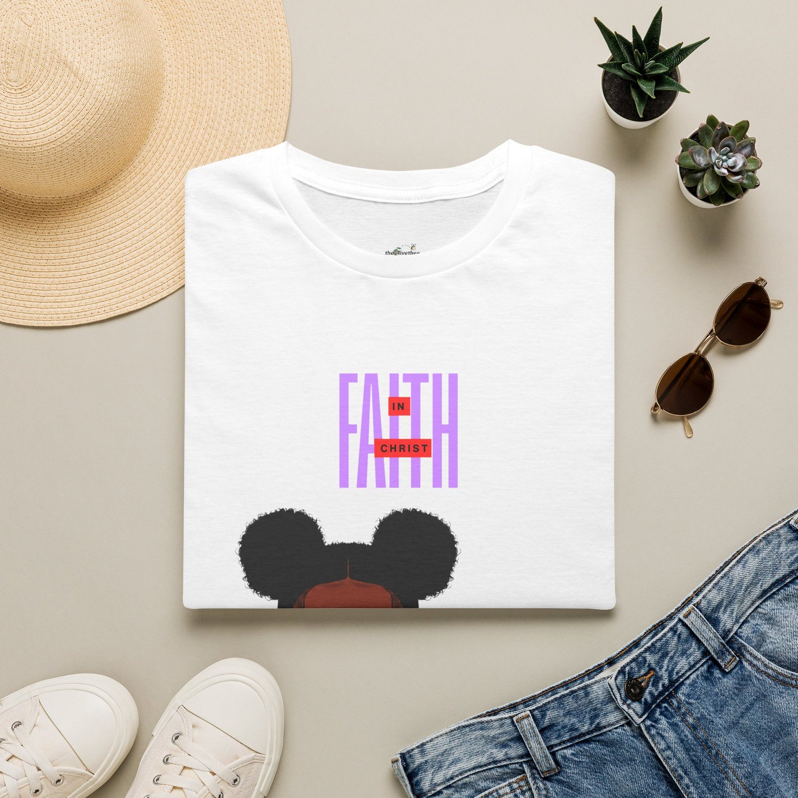 'Faith in Christ': Bold & Loving — Tee - Image 5
