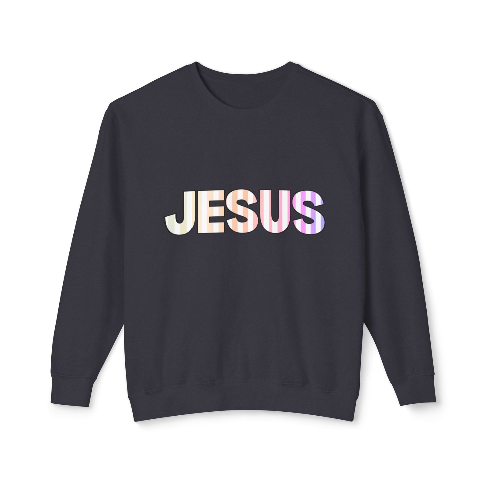 'Jesus' Striped - Crewneck - Image 15