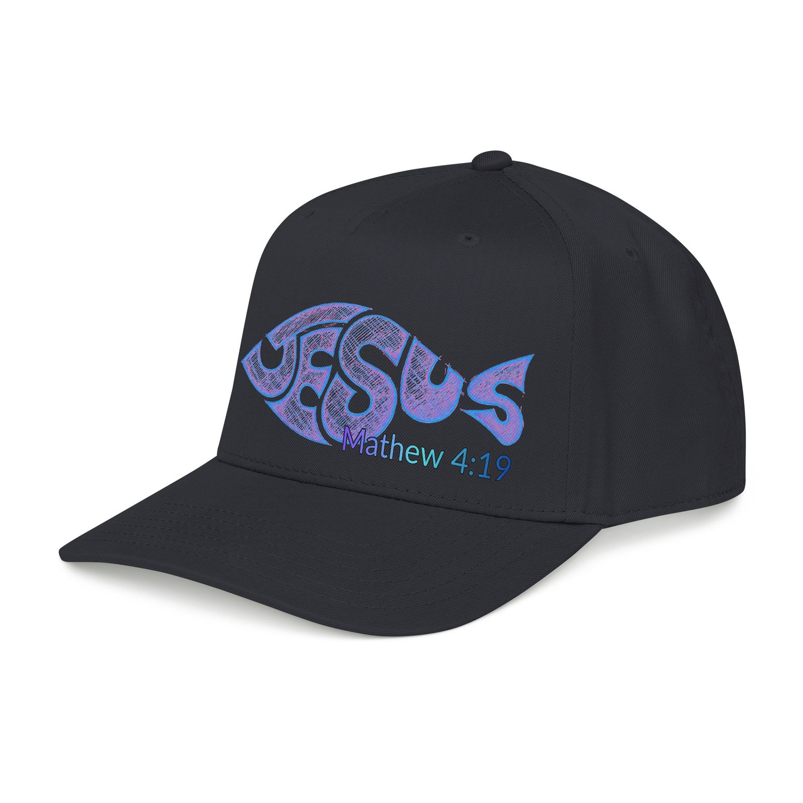 Jesus Matthew 4:19: Baseball Cap - Image 13