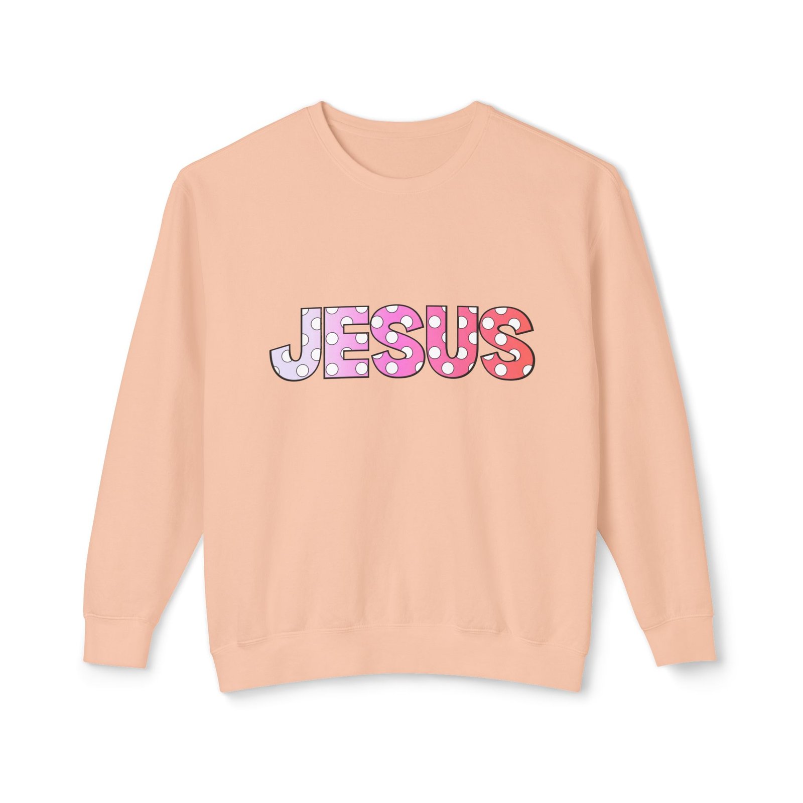 'Jesus' Polka Dot - Crewneck - Image 5