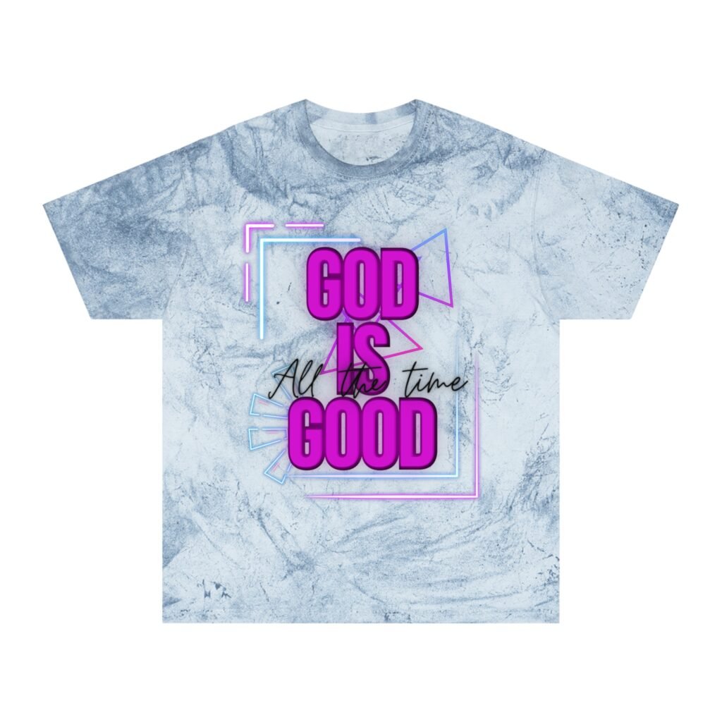 'God Is Good All The Time' — Retro Neon