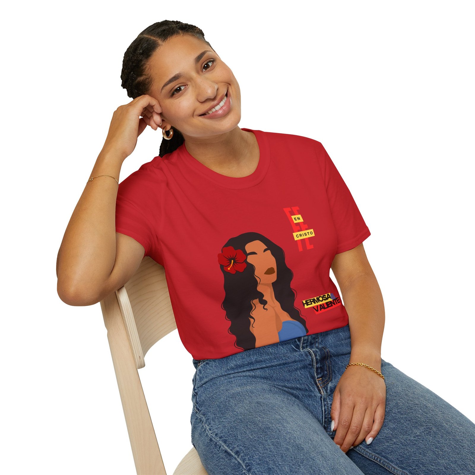 'Fe en Cristo': Hermosa & Valiente — Tee - Image 10