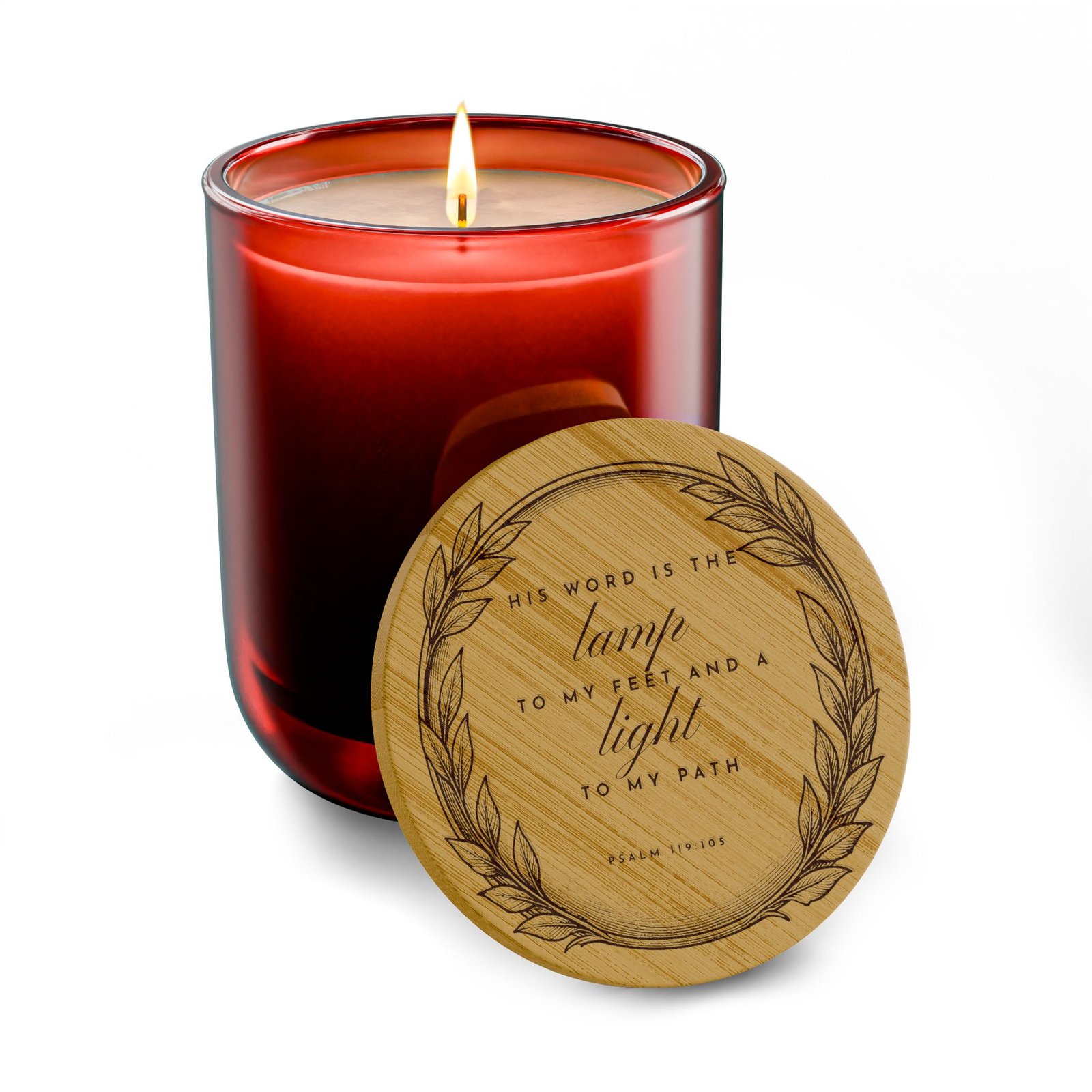 'Lamp To My Feet' — Scented Soy Candle - Image 7
