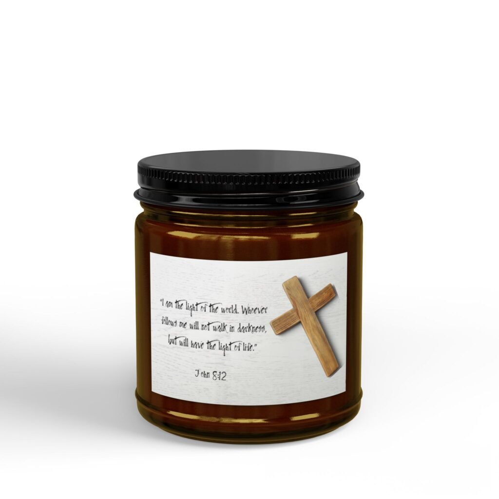 "Light Of The World" - Scented Soy Candle (4oz,9oz)