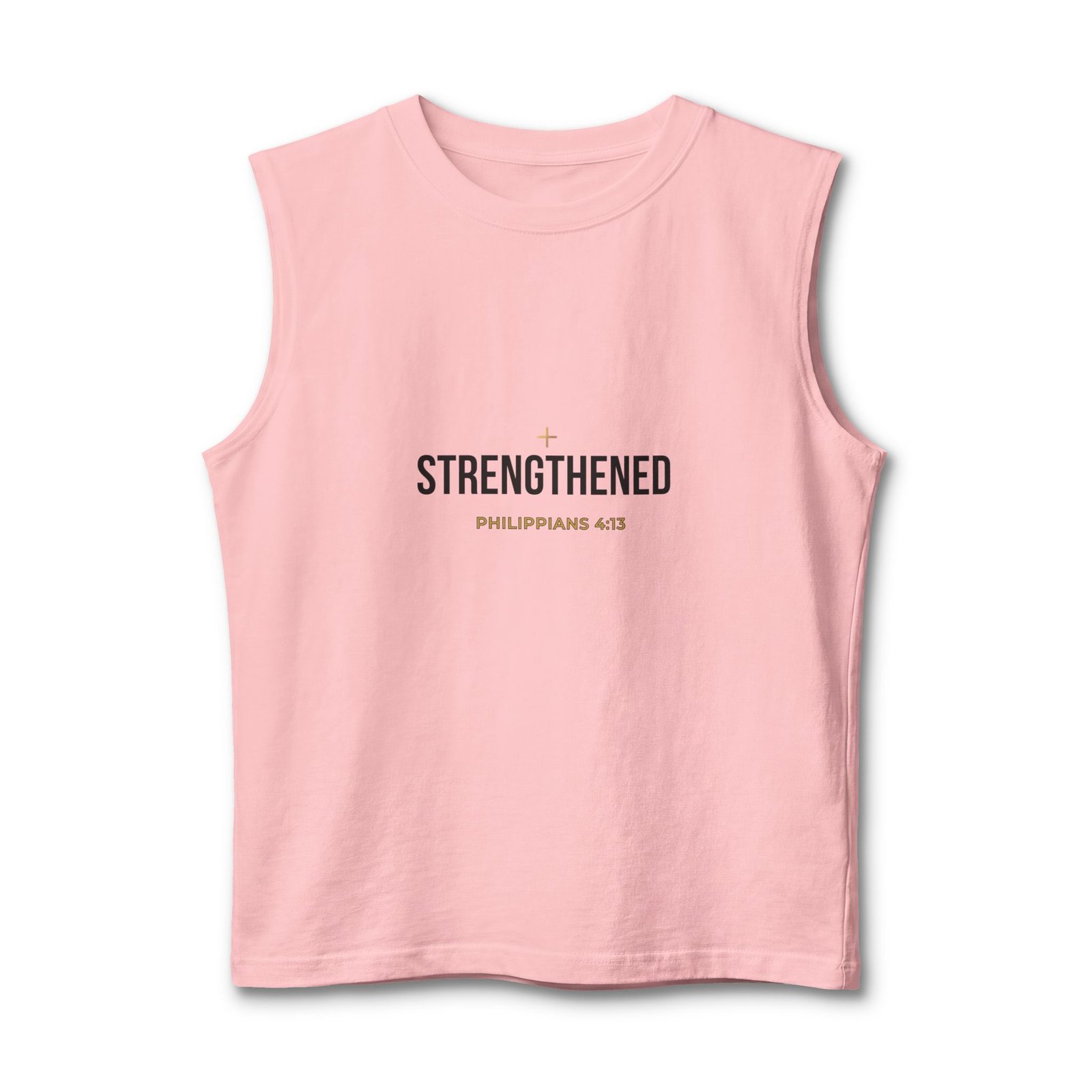 'Strengthened' Philippians 4:13 - Muscle Tank - Image 7