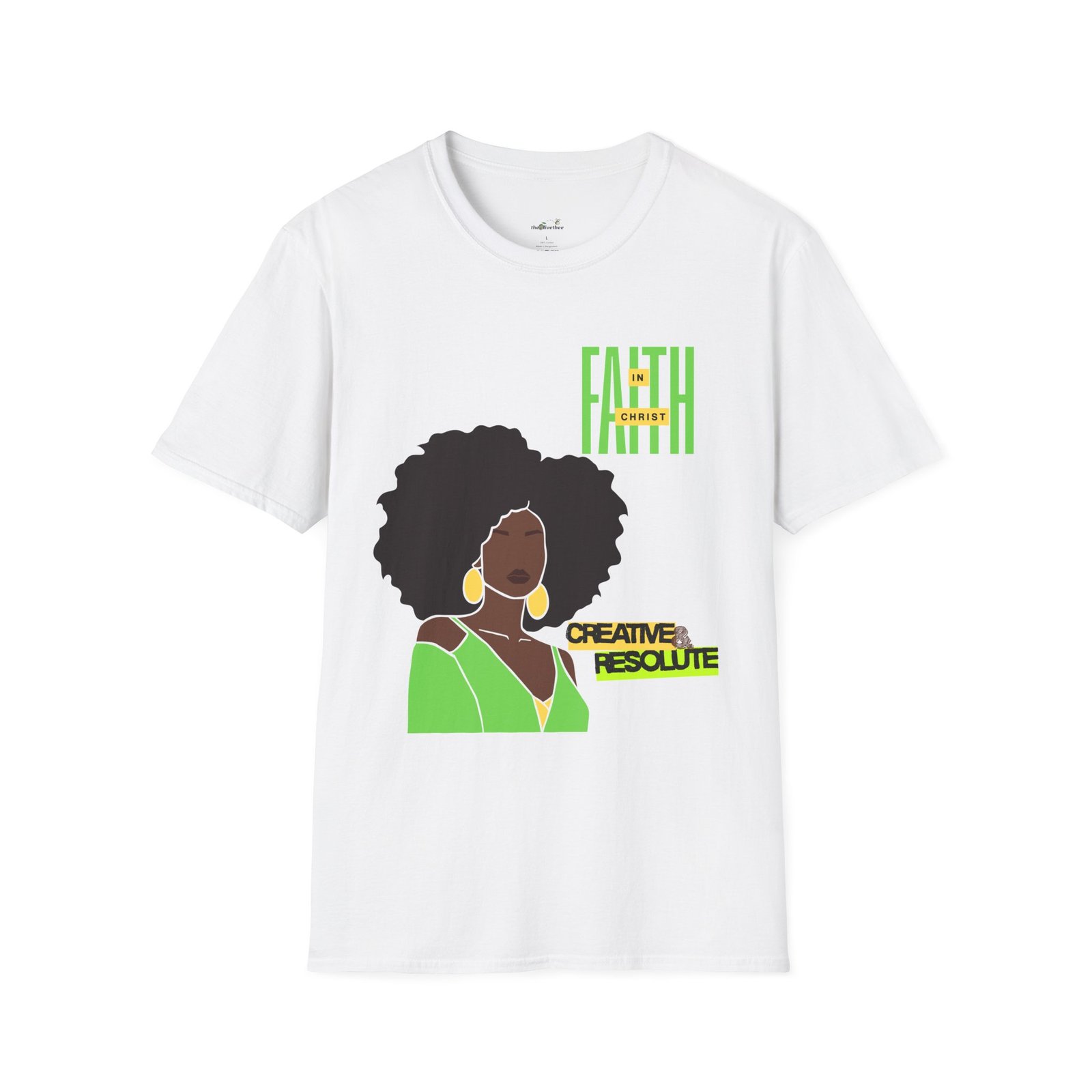 'Faith in Christ': Creative & Resolute — Tee - Image 8